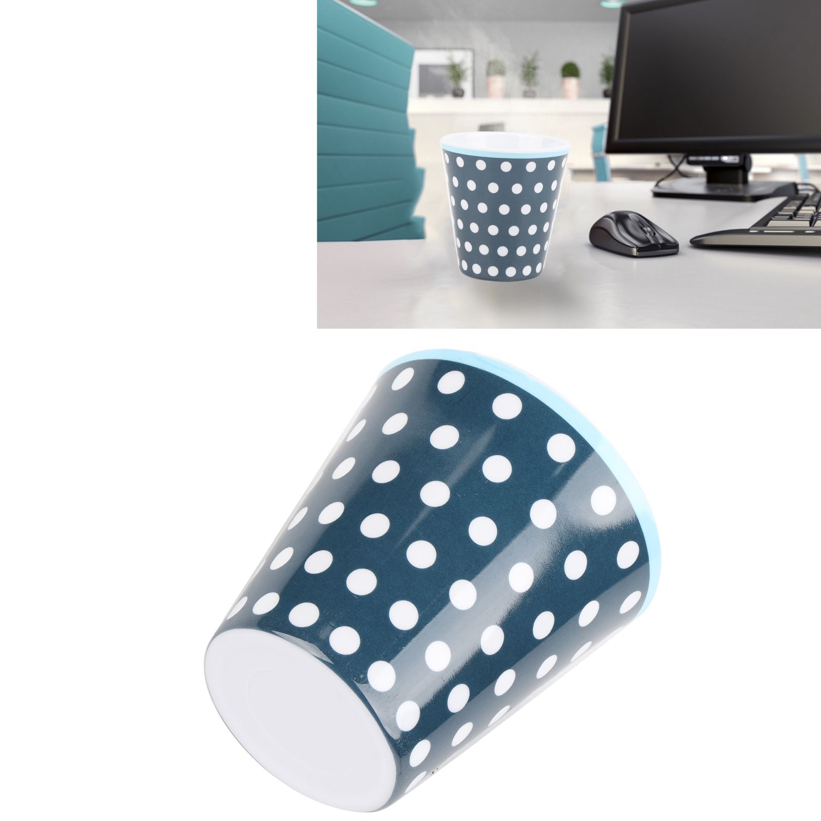260ml Imitation Porcelain Water Cup Coffee Milk Cup Drinking Mug for view 11