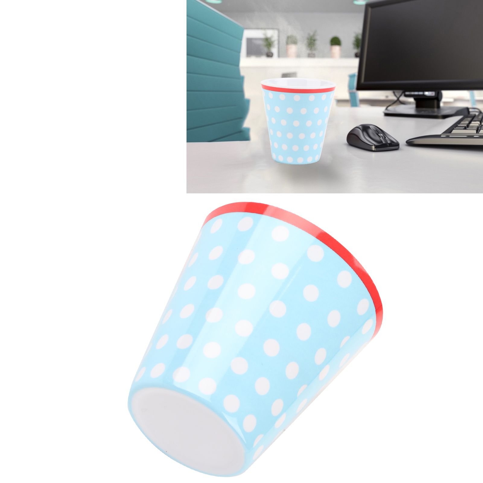 260ml Imitation Porcelain Water Cup Coffee Milk Cup Drinking Mug for view 11