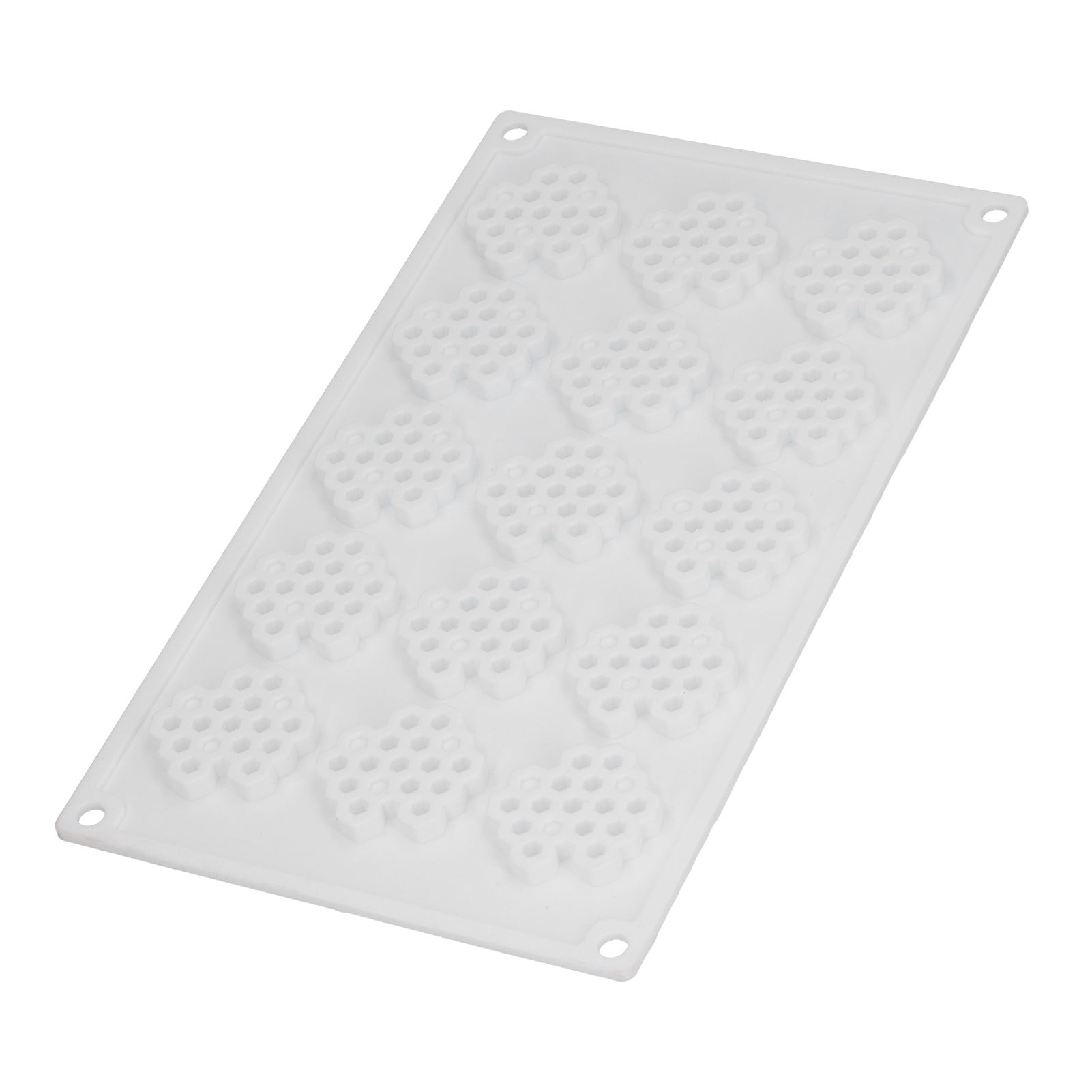 15Grid BeehiveShaped Silicone Mold NonStick Ice Cream Mousse Cake Mold DIY view 5