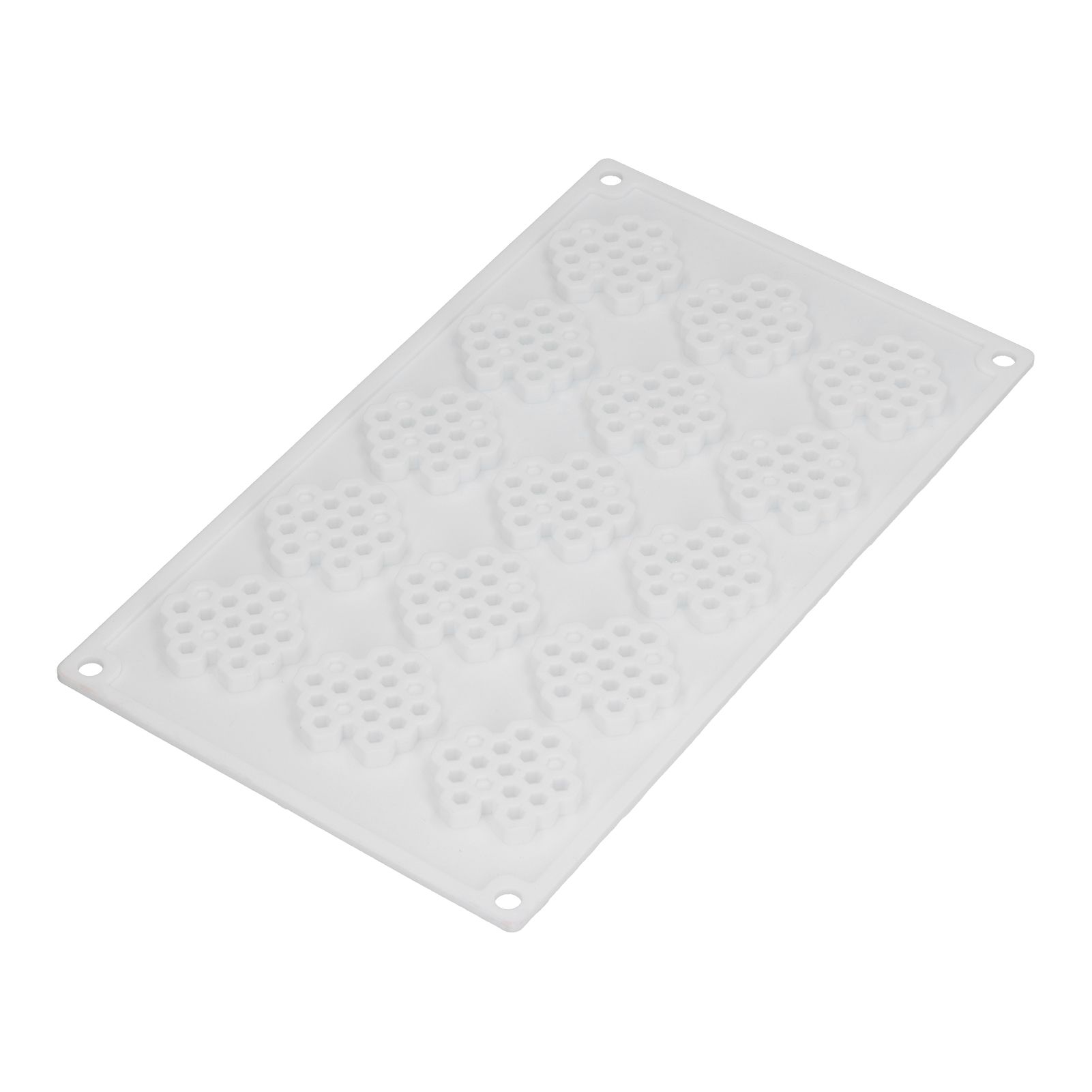 15Grid BeehiveShaped Silicone Mold NonStick Ice Cream Mousse Cake Mold DIY view 6