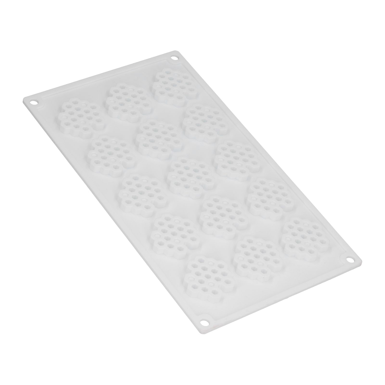 15Grid BeehiveShaped Silicone Mold NonStick Ice Cream Mousse Cake Mold DIY view 7