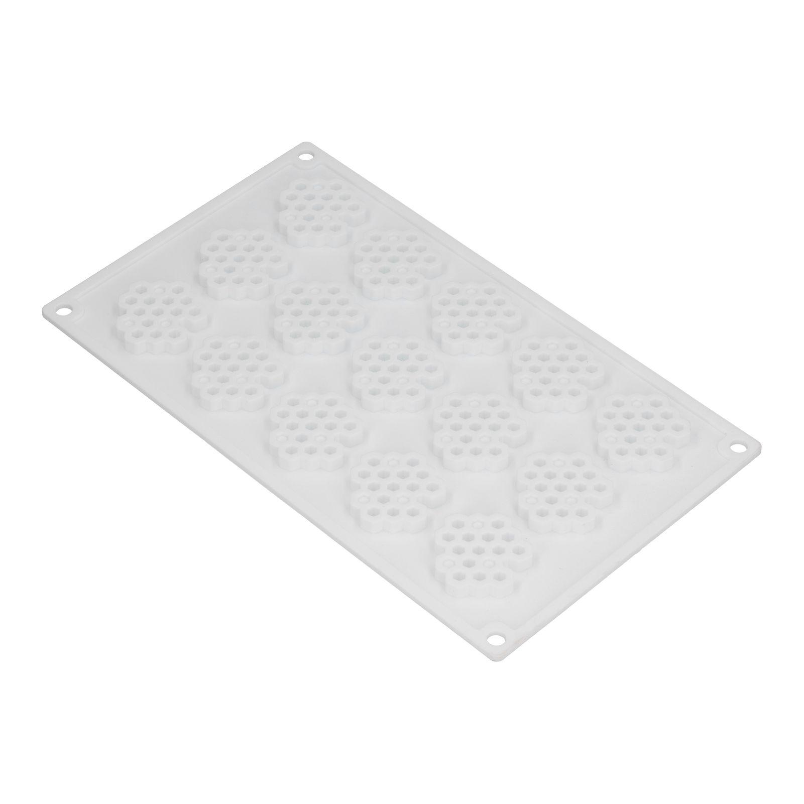 15Grid BeehiveShaped Silicone Mold NonStick Ice Cream Mousse Cake Mold DIY view 8