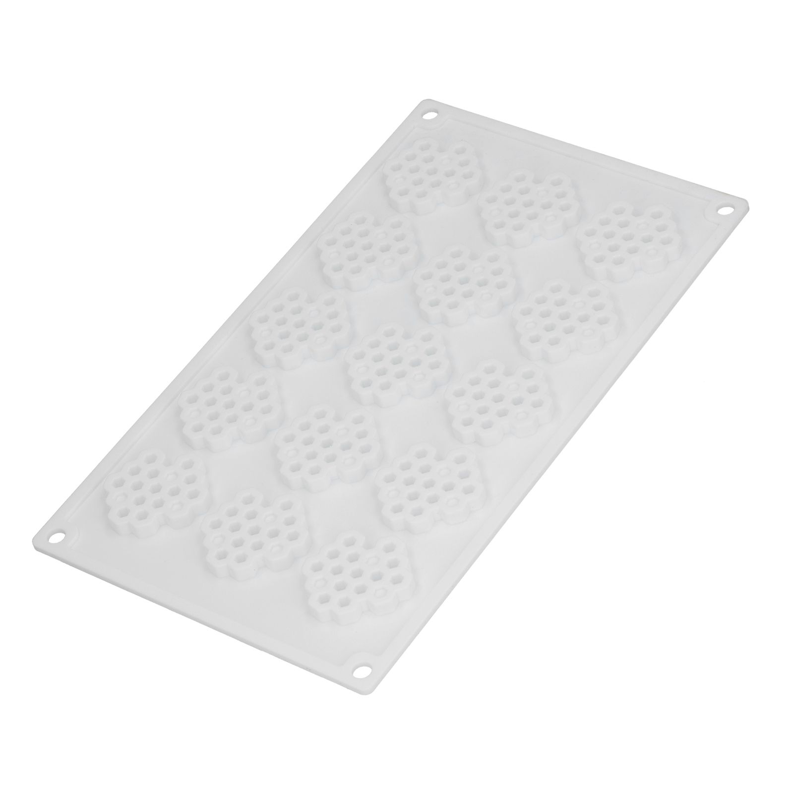 15Grid BeehiveShaped Silicone Mold NonStick Ice Cream Mousse Cake Mold DIY view 9
