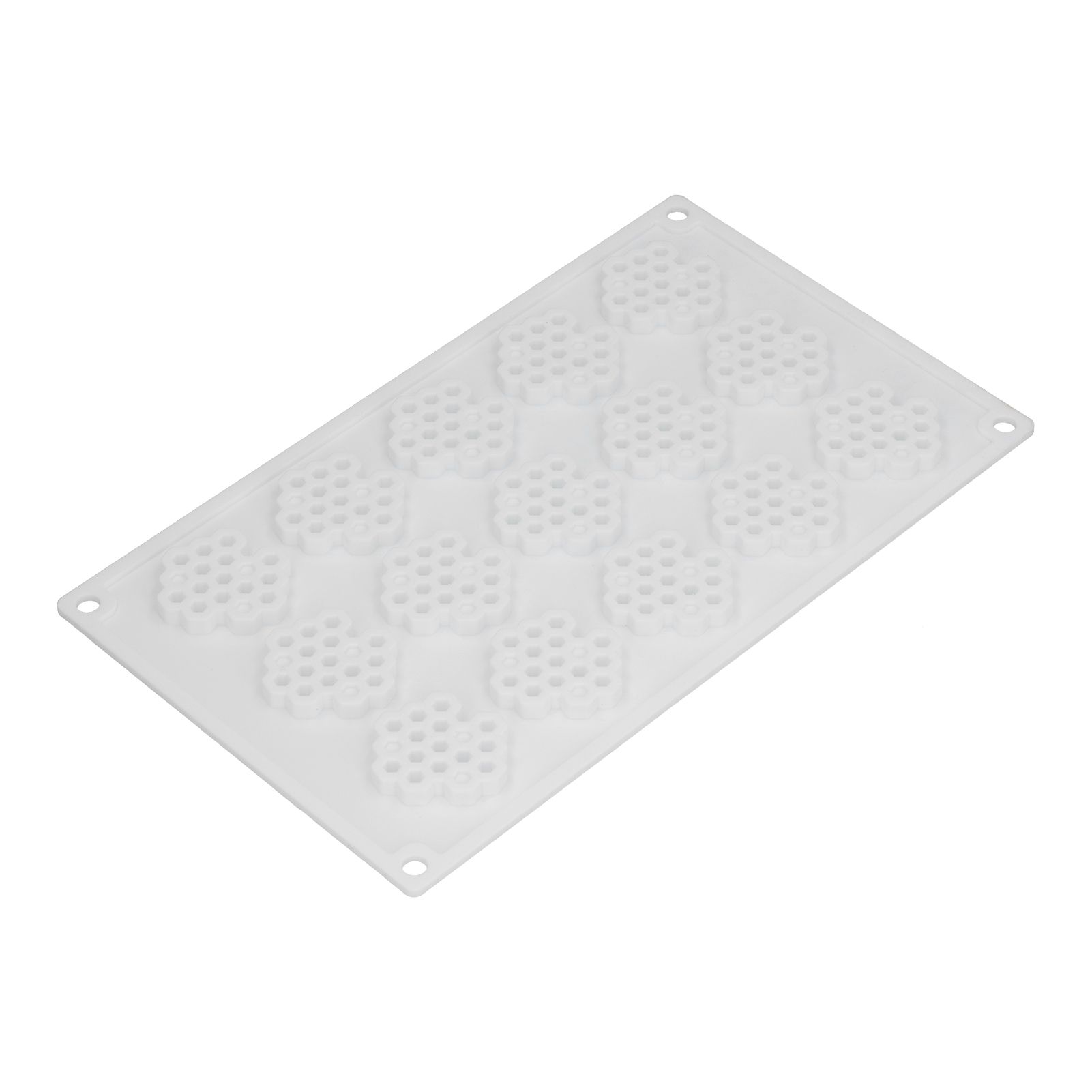 15Grid BeehiveShaped Silicone Mold NonStick Ice Cream Mousse Cake Mold DIY view 10