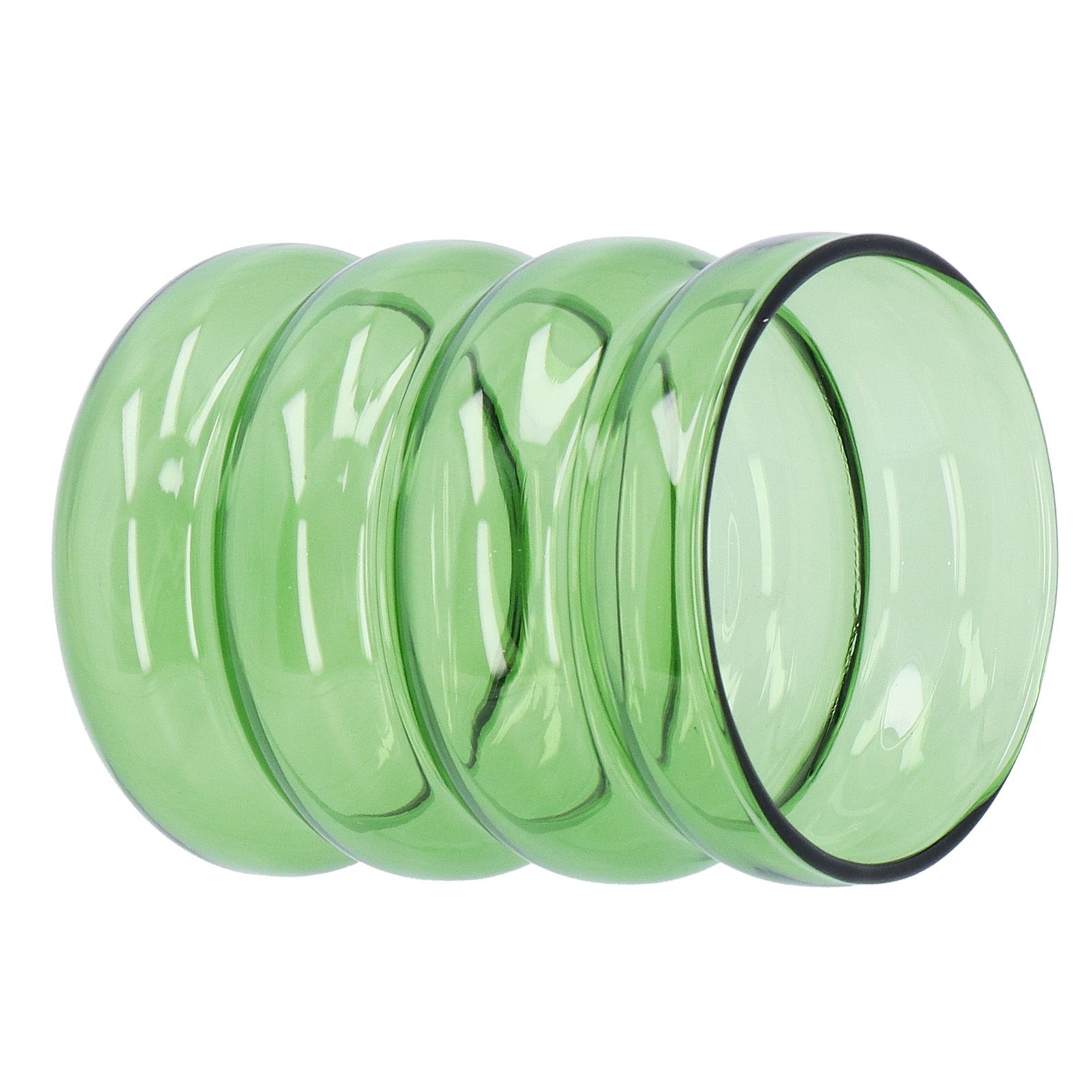 Bamboo Joint Design High Borosilicate Glass Cup HeatResistant Drinking Cup for view 4
