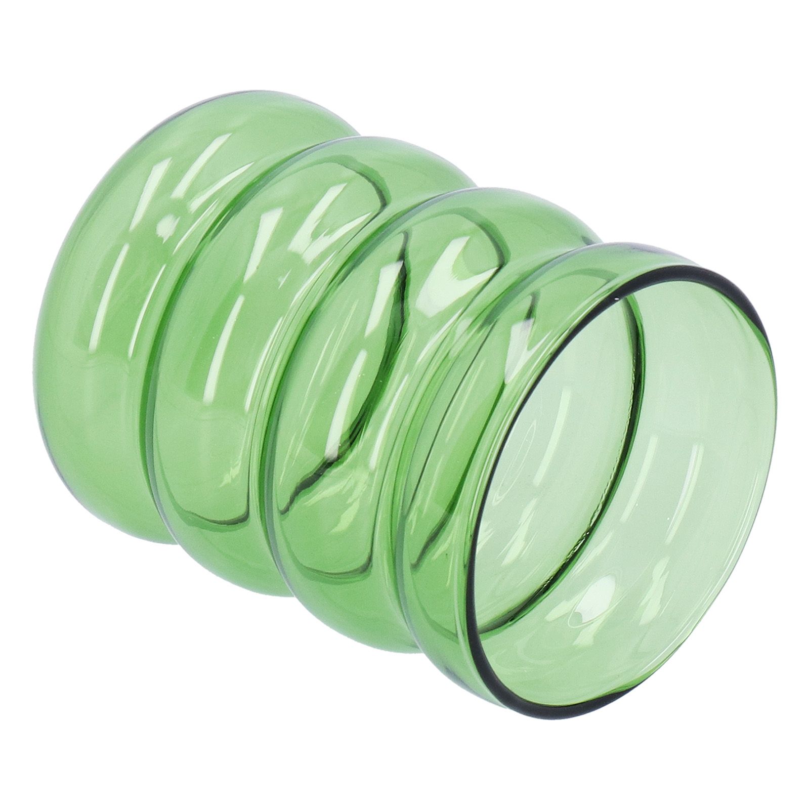 Bamboo Joint Design High Borosilicate Glass Cup HeatResistant Drinking Cup for view 5