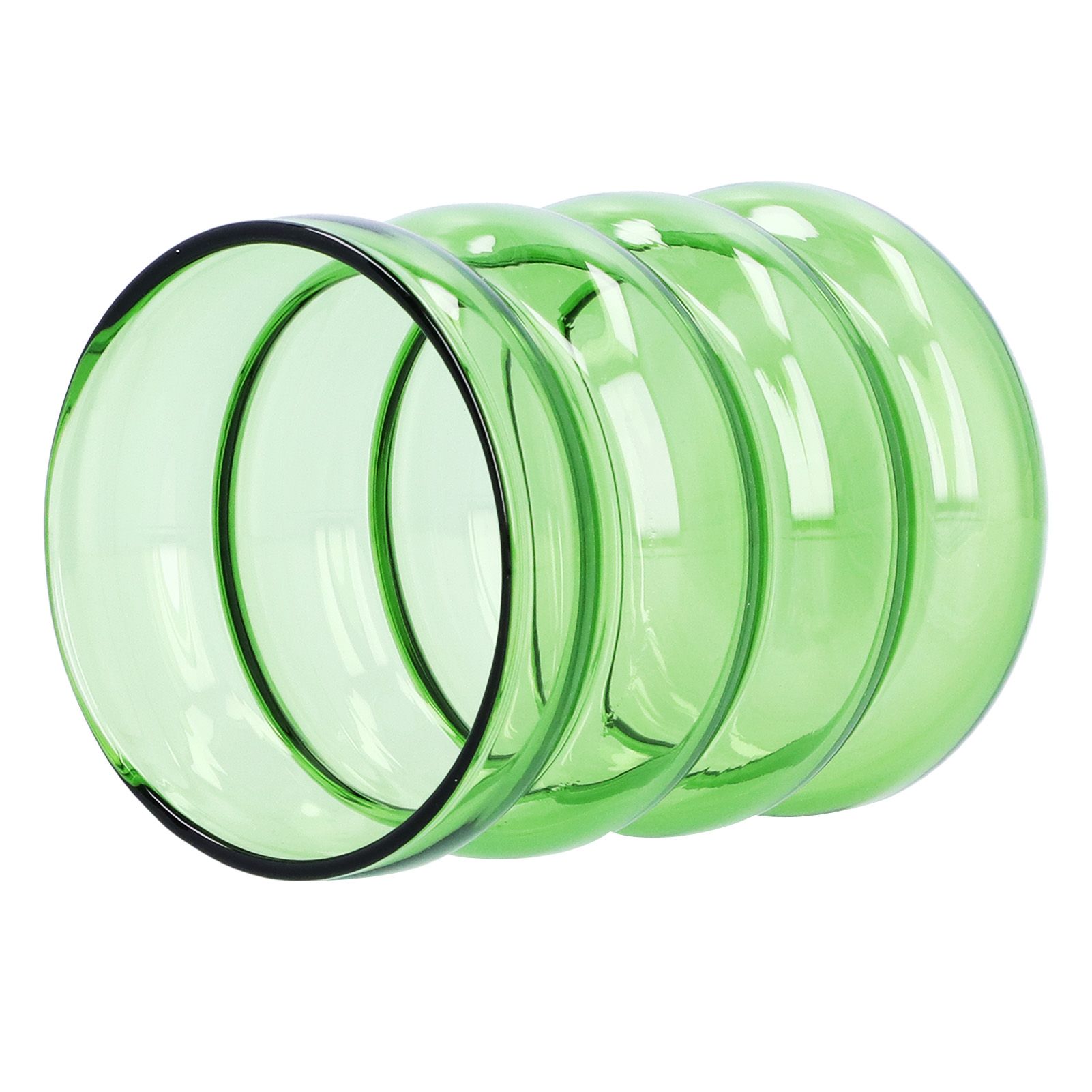 Bamboo Joint Design High Borosilicate Glass Cup HeatResistant Drinking Cup for view 9