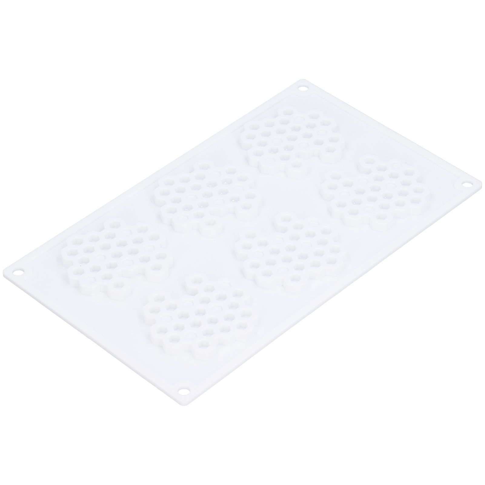 6Grid BeehiveShaped Silicone Mold Geometric Shape Mousse Chocolate Mold Baking view 7