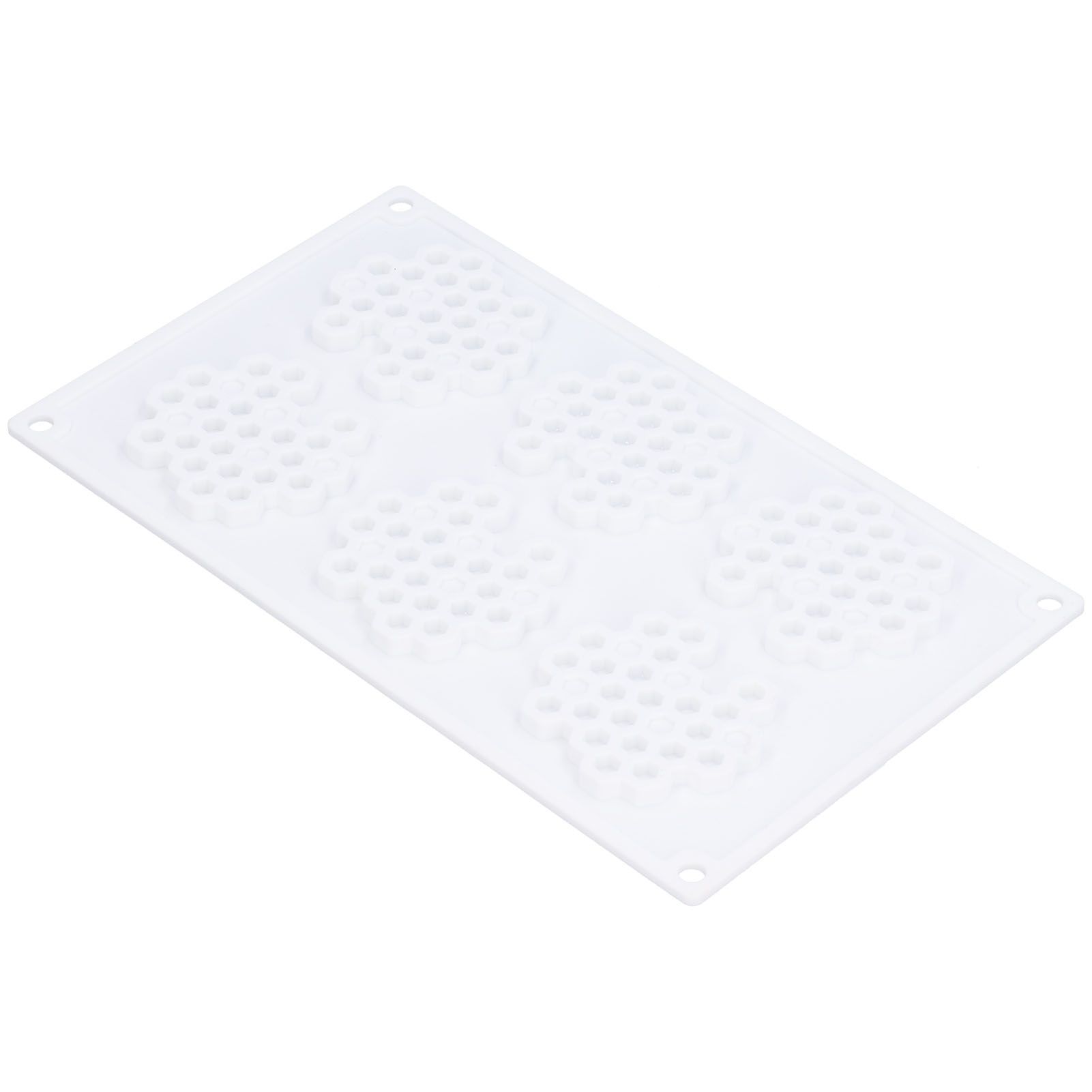 6Grid BeehiveShaped Silicone Mold Geometric Shape Mousse Chocolate Mold Baking view 8
