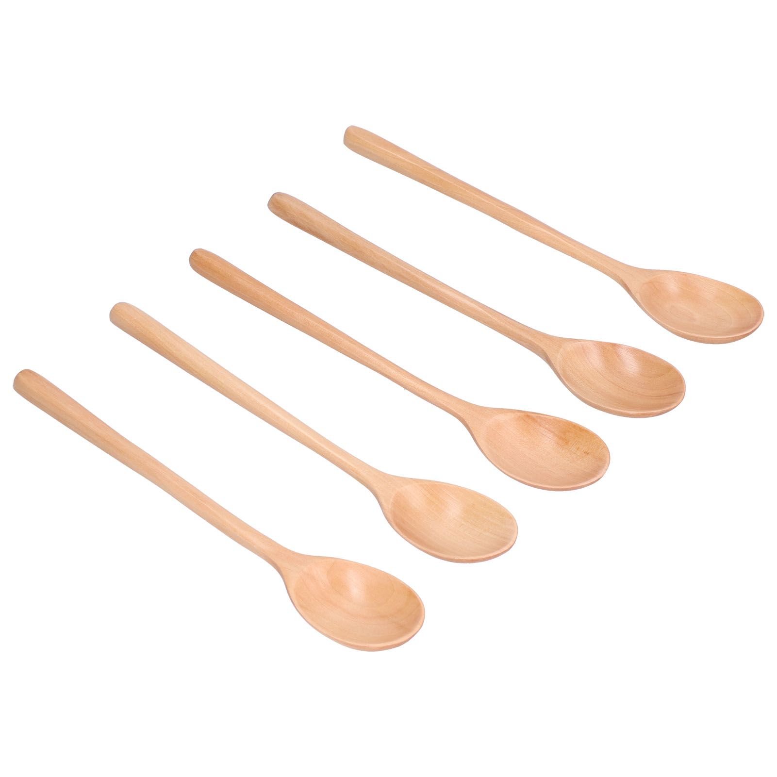 5Pcs Long Handle Rice Spoon Honey Stirring Spoon Kitchen Utensil for No Stick view 4