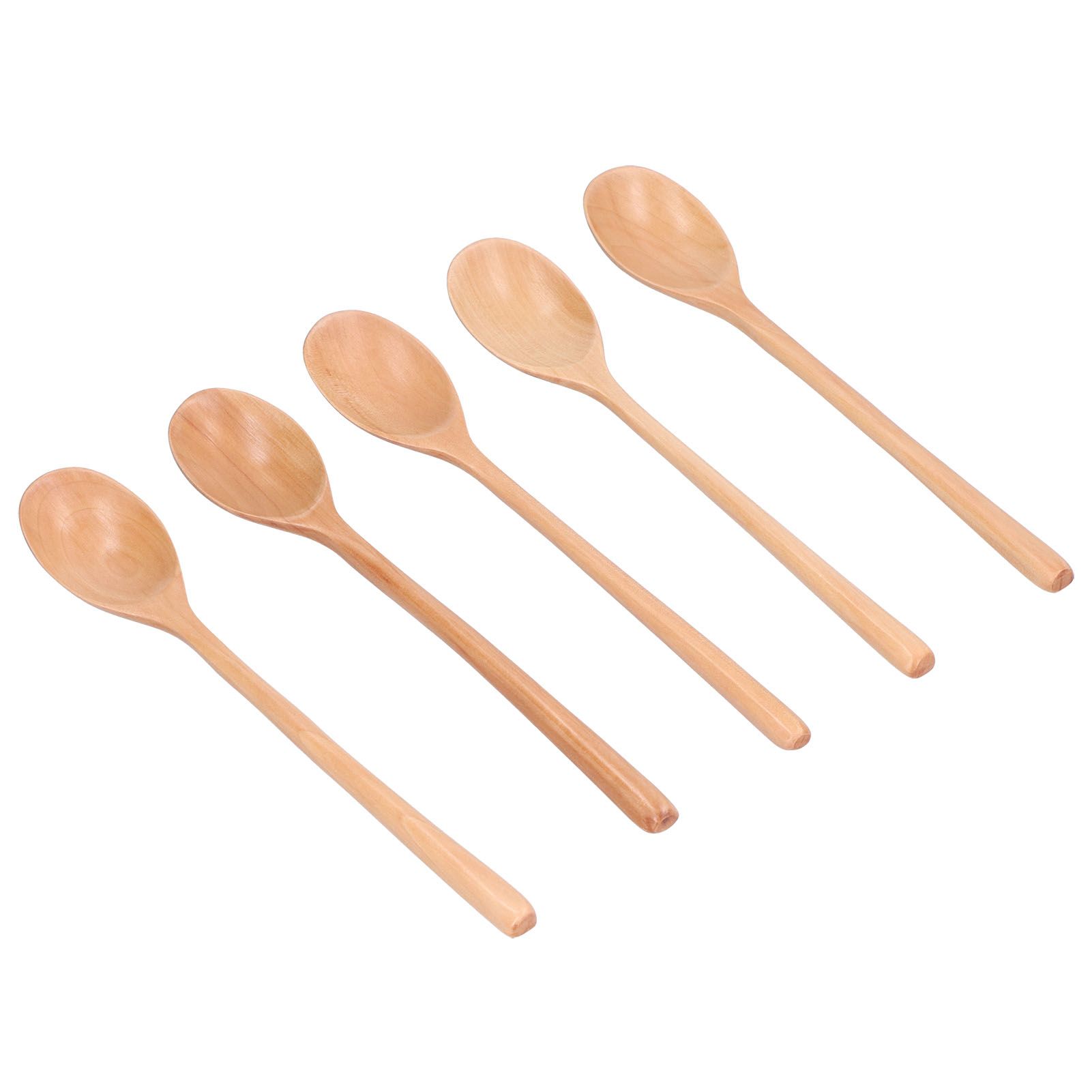 5Pcs Long Handle Rice Spoon Honey Stirring Spoon Kitchen Utensil for No Stick view 5