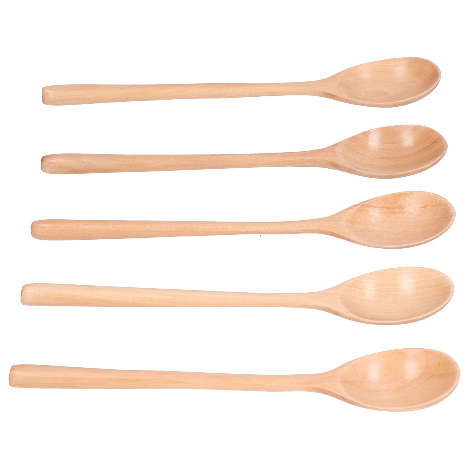 5Pcs Long Handle Rice Spoon Honey Stirring Spoon Kitchen Utensil for No Stick view 6