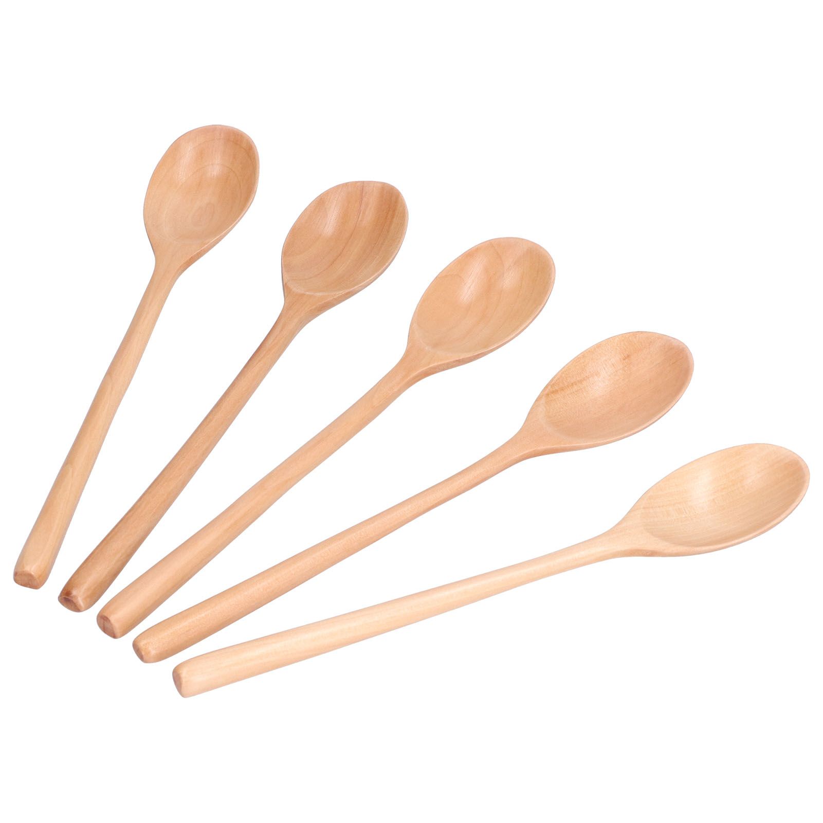 5Pcs Long Handle Rice Spoon Honey Stirring Spoon Kitchen Utensil for No Stick view 9