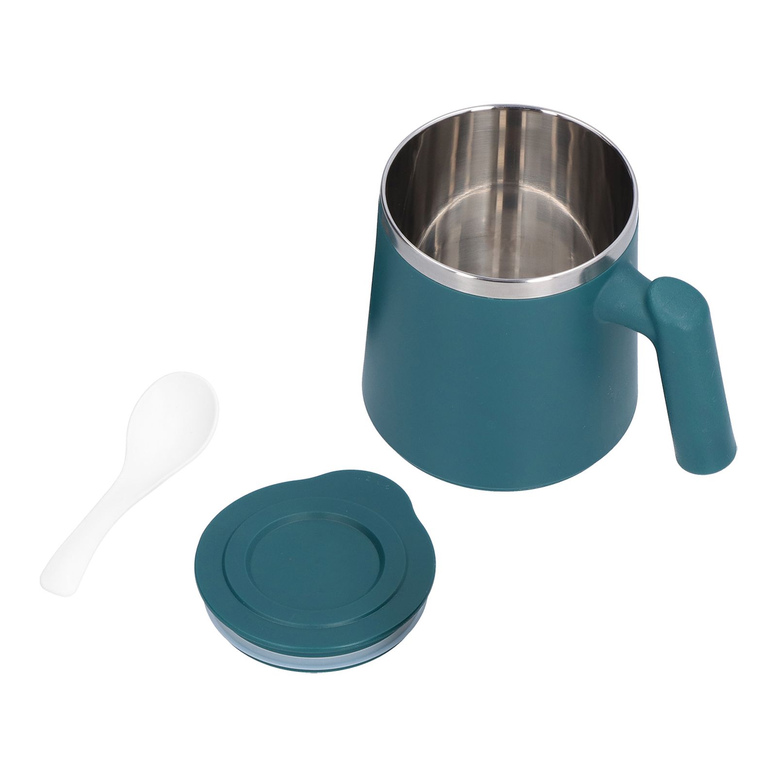 420ml Stainless Steel Coffee Cup Breakfast Cup Coffee Milk Mug for Home Office view 2