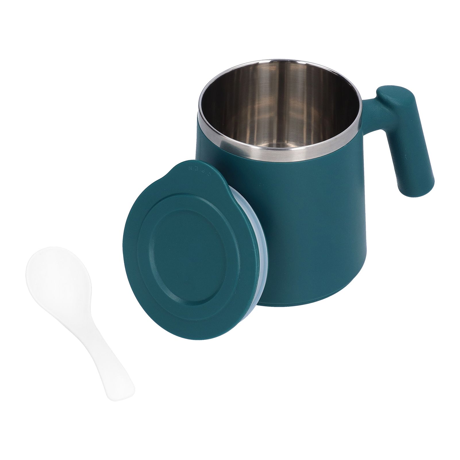 420ml Stainless Steel Coffee Cup Breakfast Cup Coffee Milk Mug for Home Office view 10
