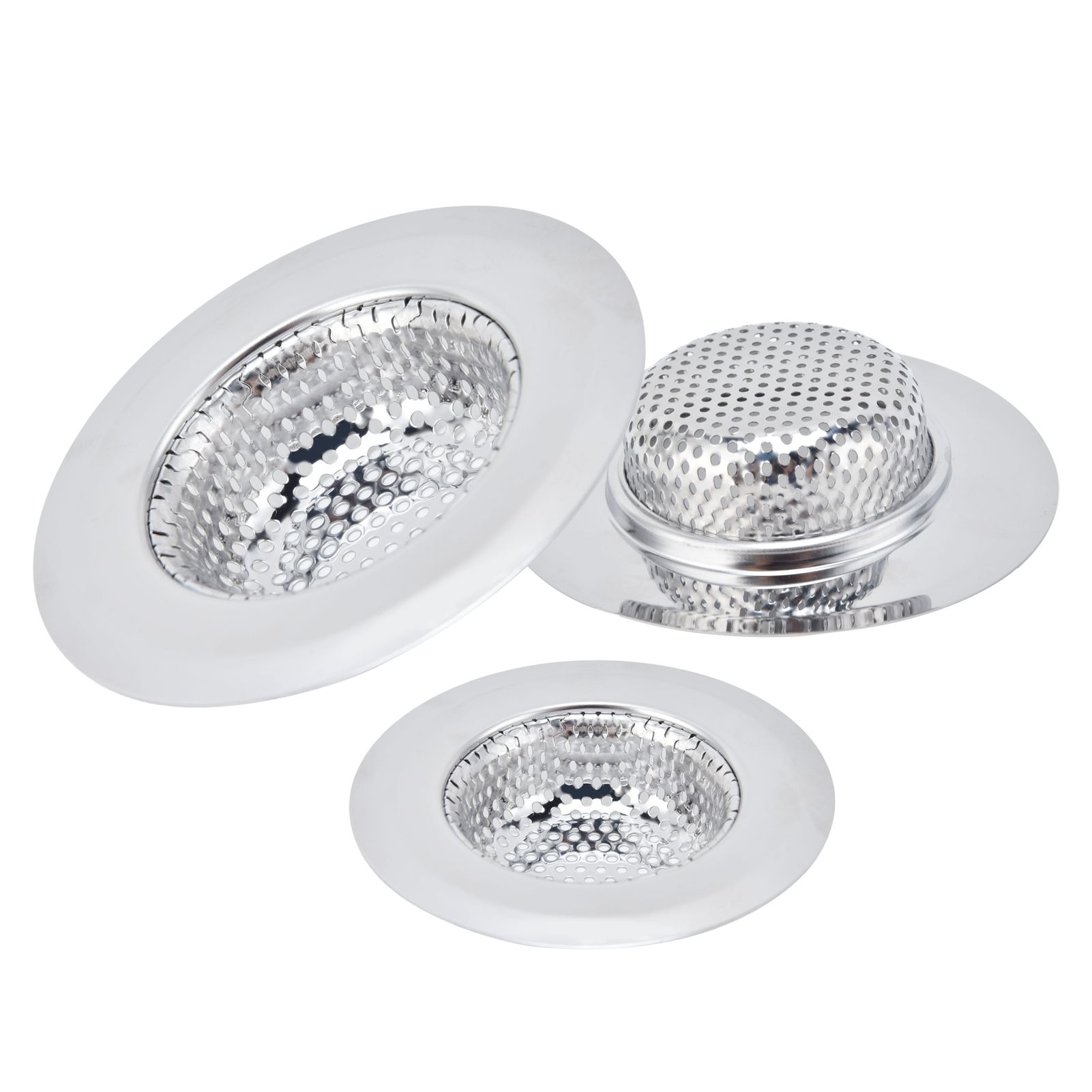 Kitchen Sink Strainer Stainless Steel Floor Drain Sink Drain for Bathroom KitchenL view 6