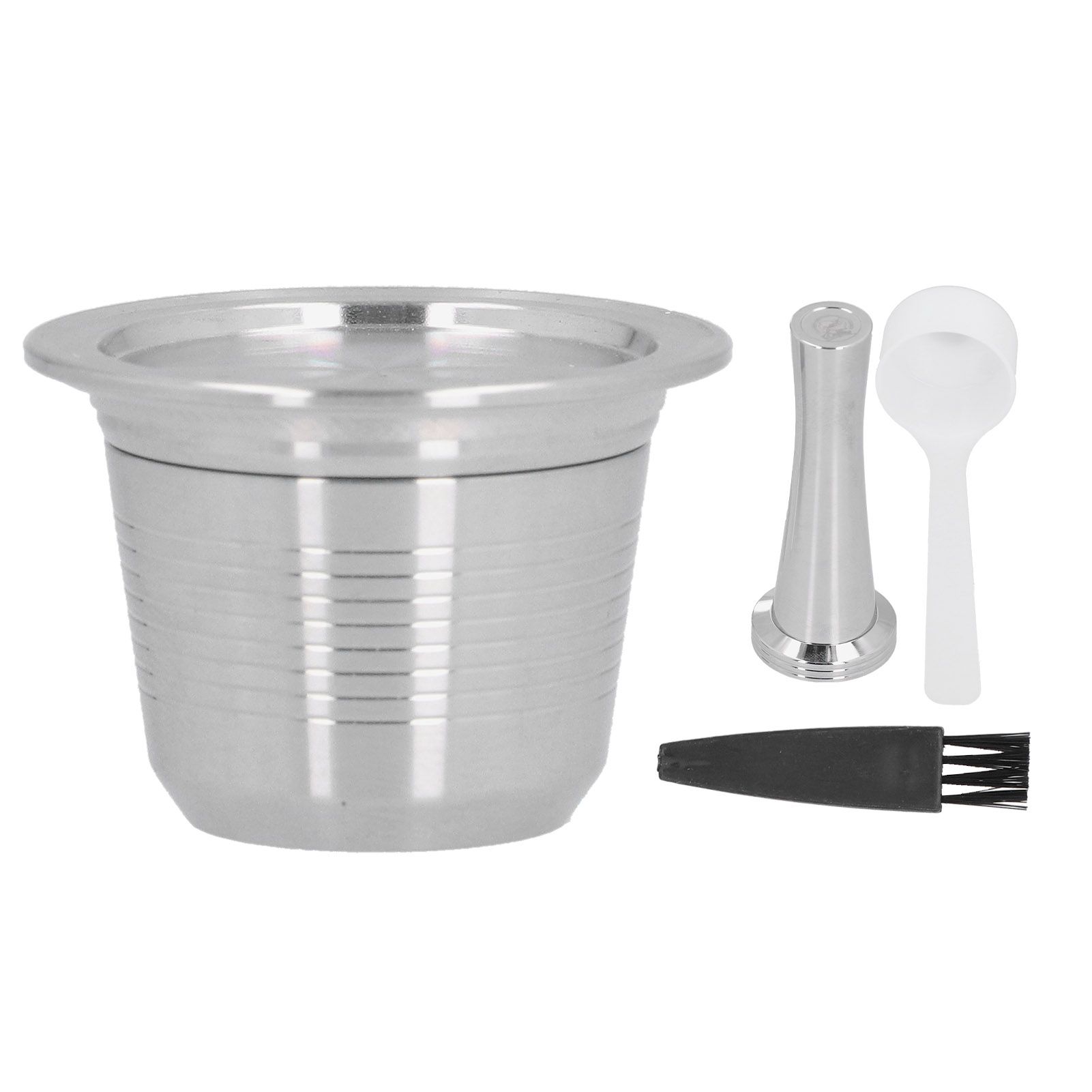 Stainless Steel Refillable Coffee Capsule Reusable Capsule Pod Filter Cup view 2