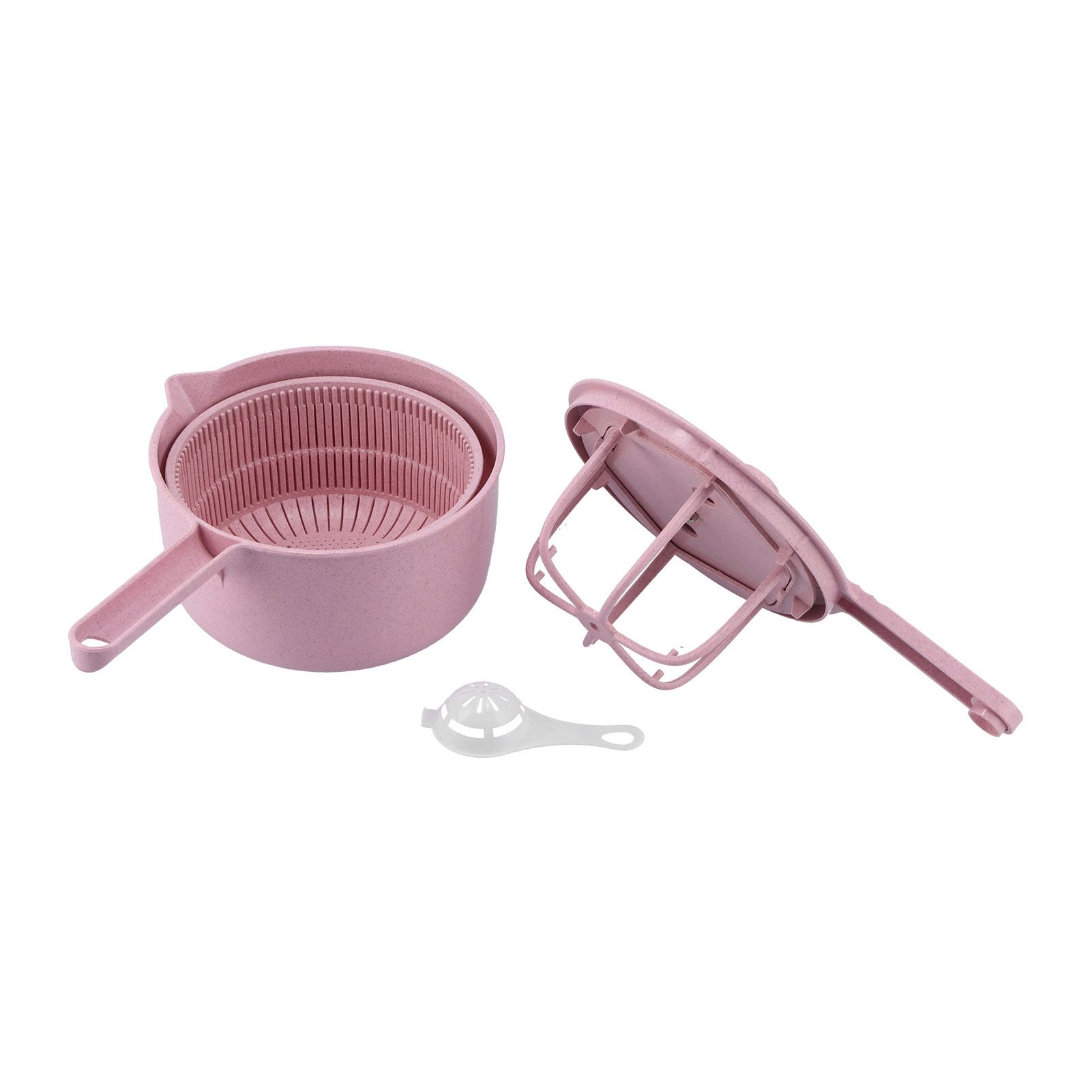Household Vegetable Drainer Manual Salad Dehydrator Vegetable Washing Basket view 4