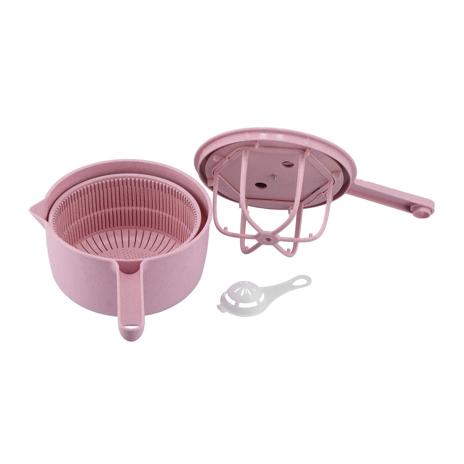 Household Vegetable Drainer Manual Salad Dehydrator Vegetable Washing Basket view 6