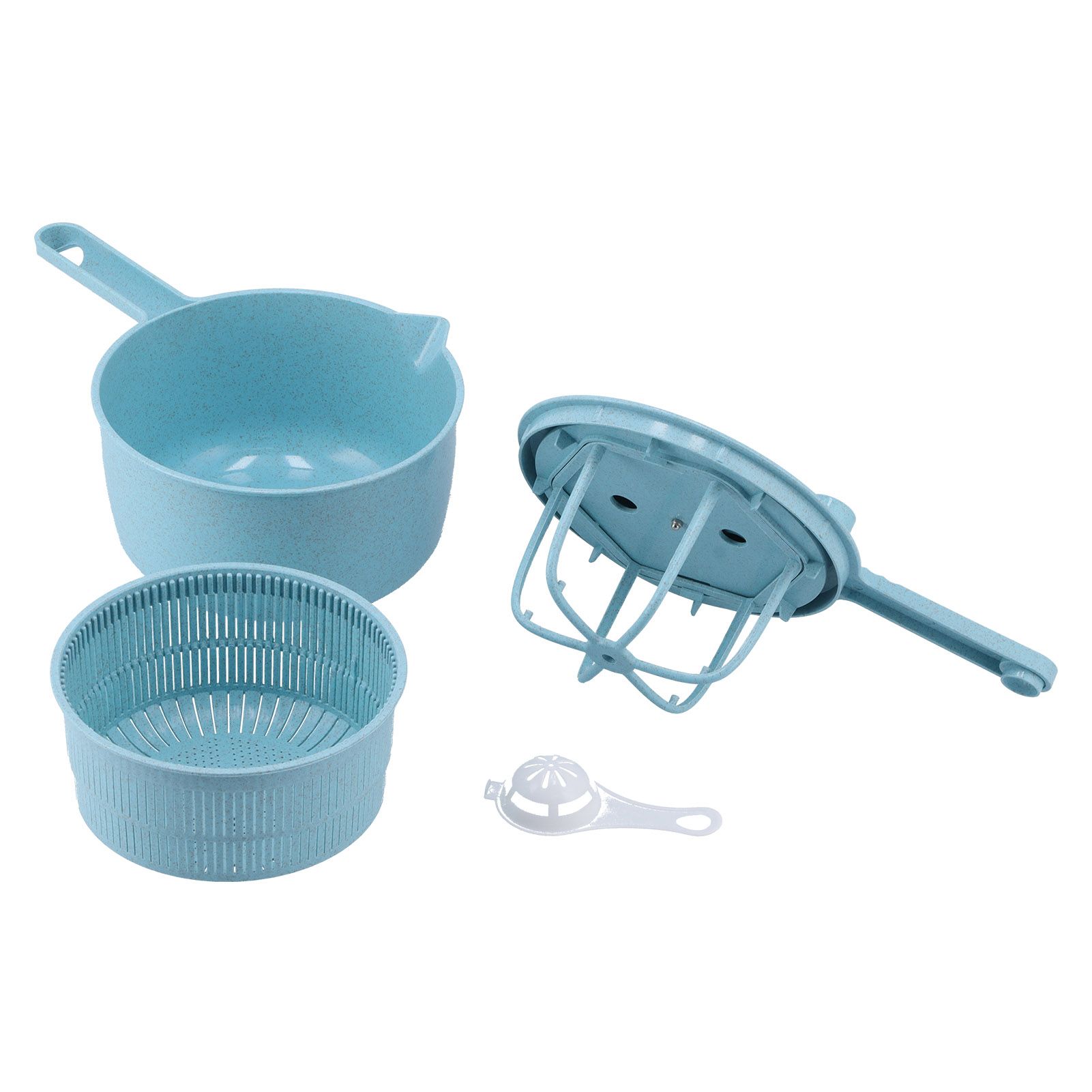 Household Vegetable Drainer Manual Salad Dehydrator Vegetable Washing Basket view 5