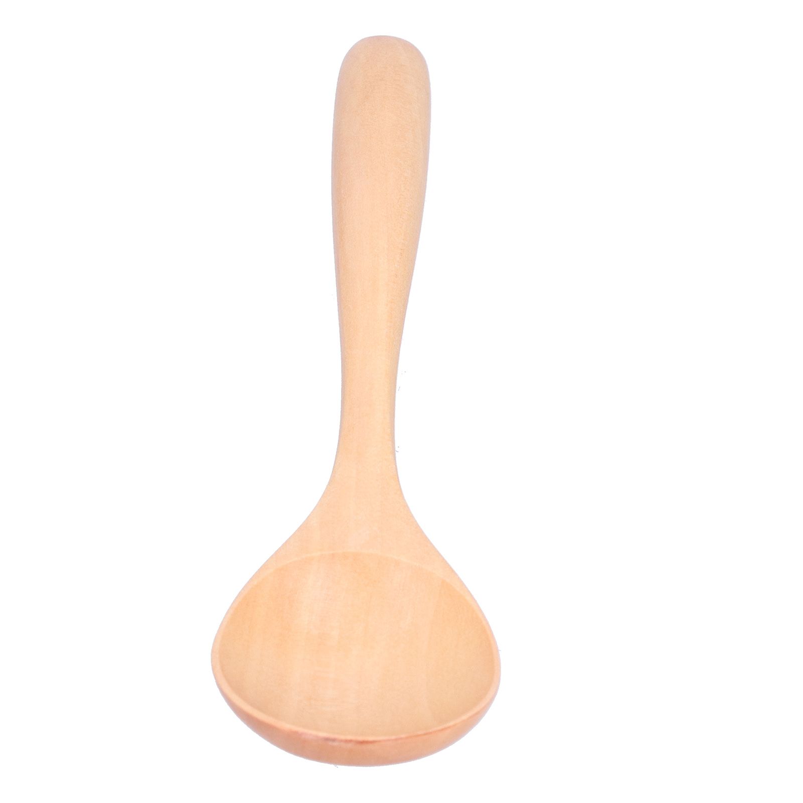 5Pcs Soup Spoon Long Handle Household Wooden Cooking Spoon for Home Kitchen view 5