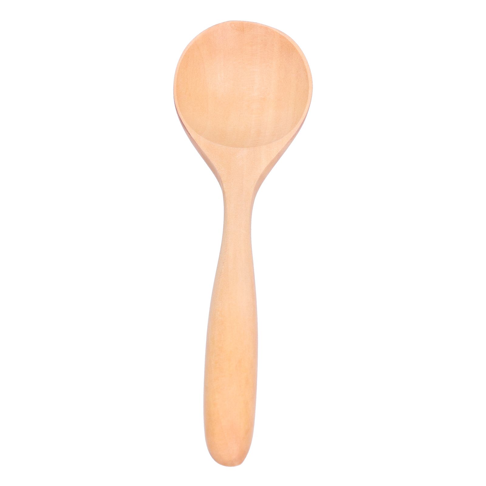 5Pcs Soup Spoon Long Handle Household Wooden Cooking Spoon for Home Kitchen view 8