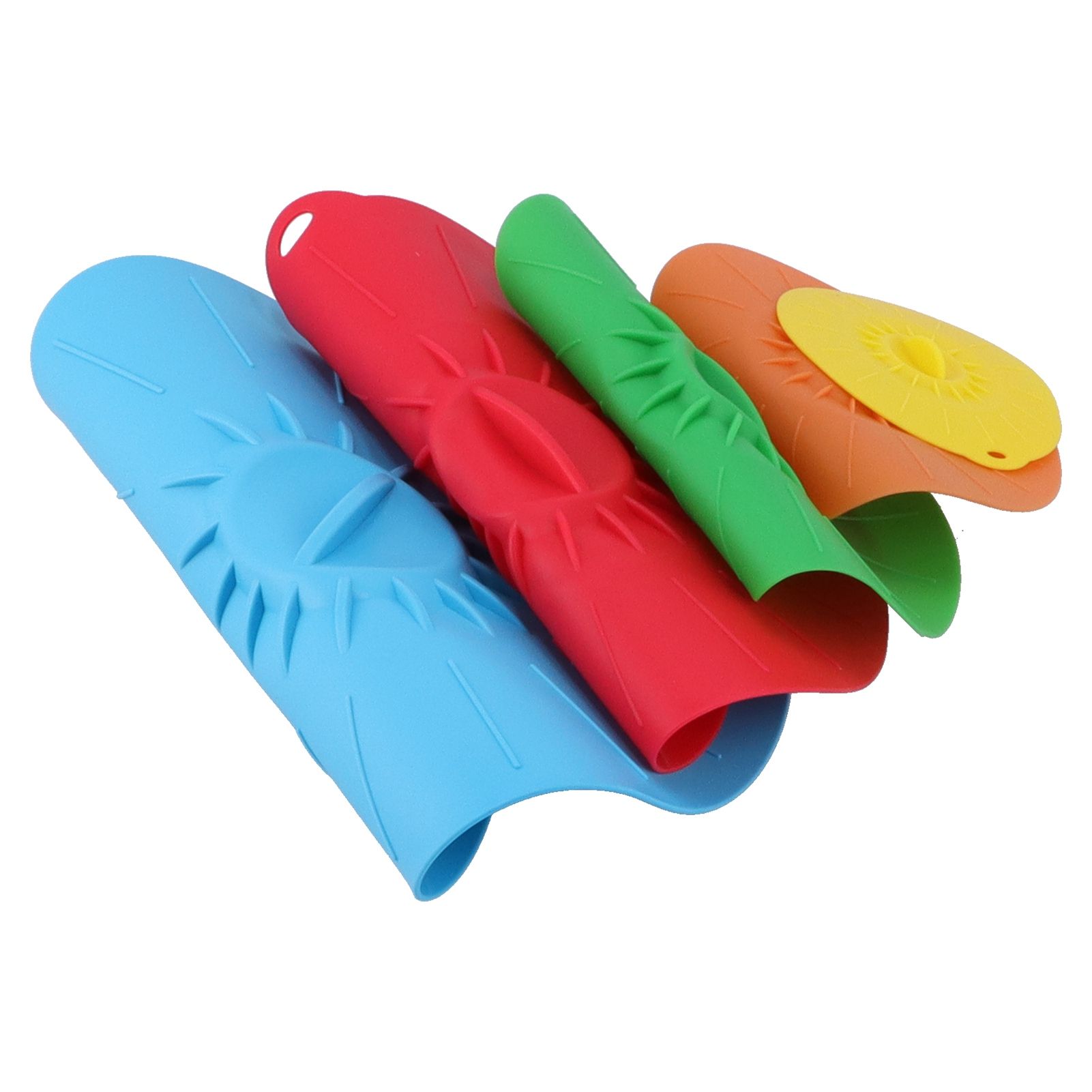 5Pcs/Set Multifunctional Bowl Lid Food Grade Silicone Vacuum Sealing Cover for view 7
