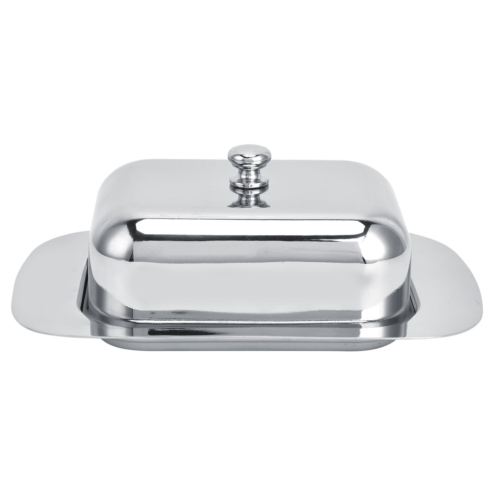 Bright Butter Box with Lid Stainless Steel Cheese Box for Bread Food Pastry view 2