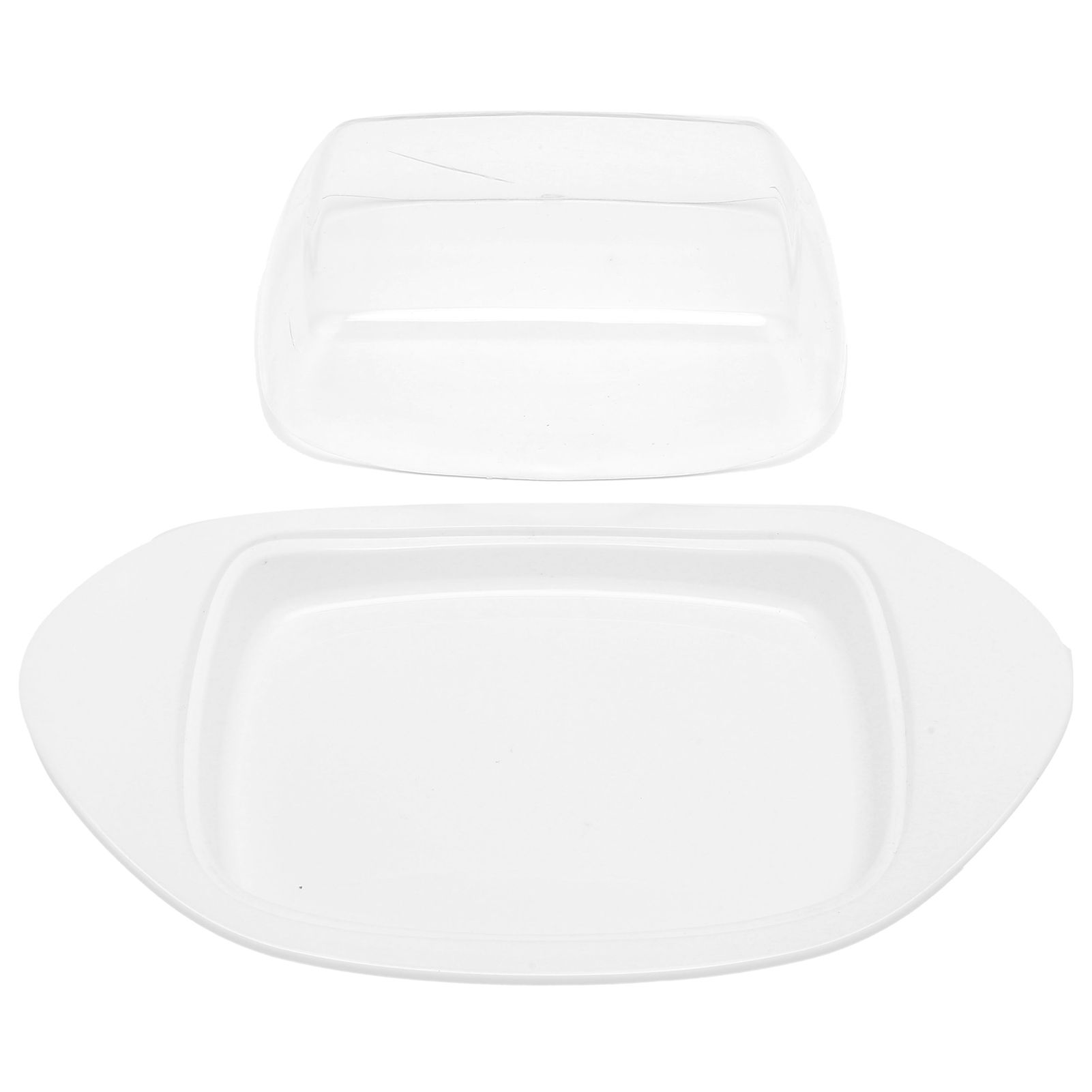 BoatShaped Butter Dish with Lid Food Grade PP Butter Cutting Box for Chess view 6