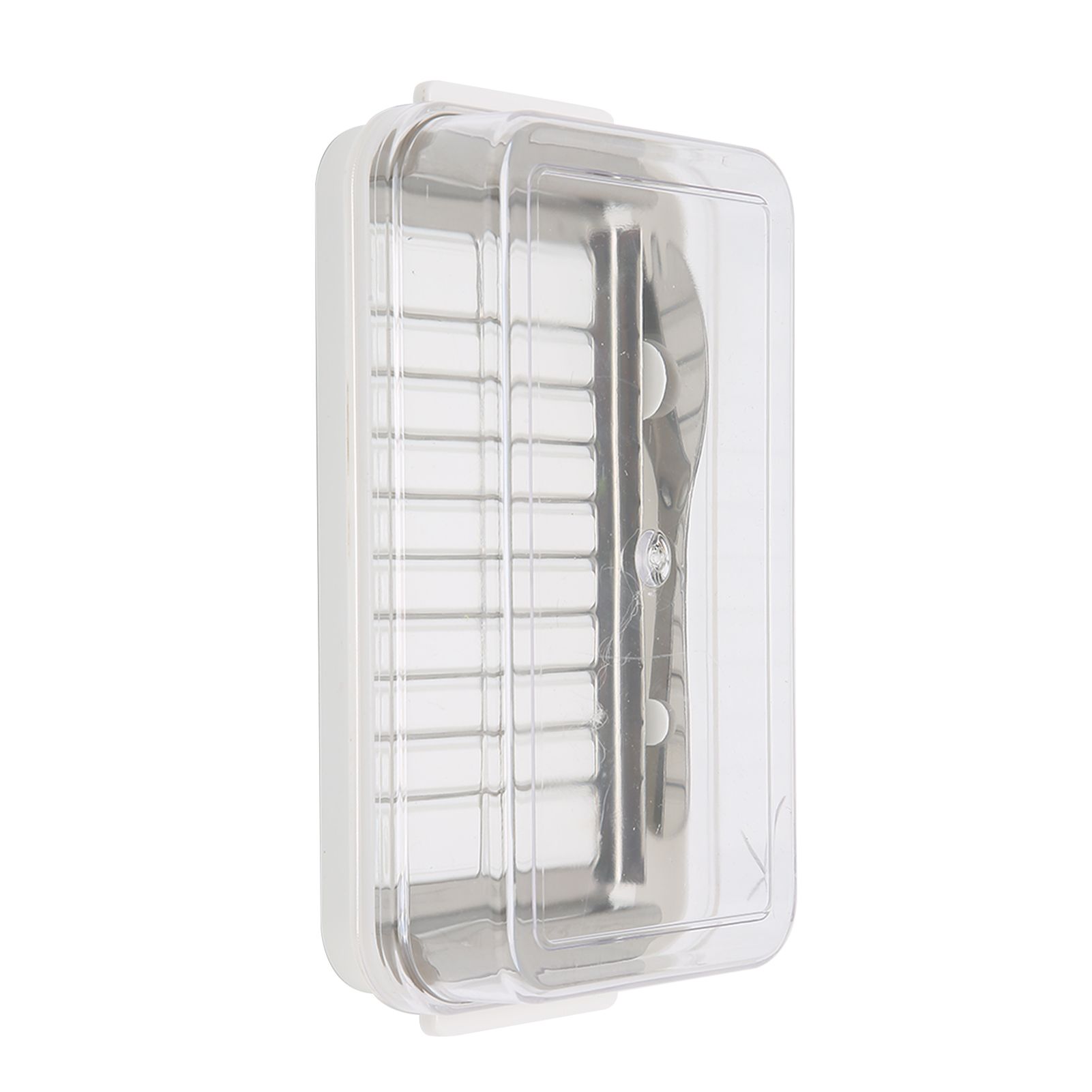Stainless Steel Butter Cutter Box Cheese Storage Container with Transparent view 4
