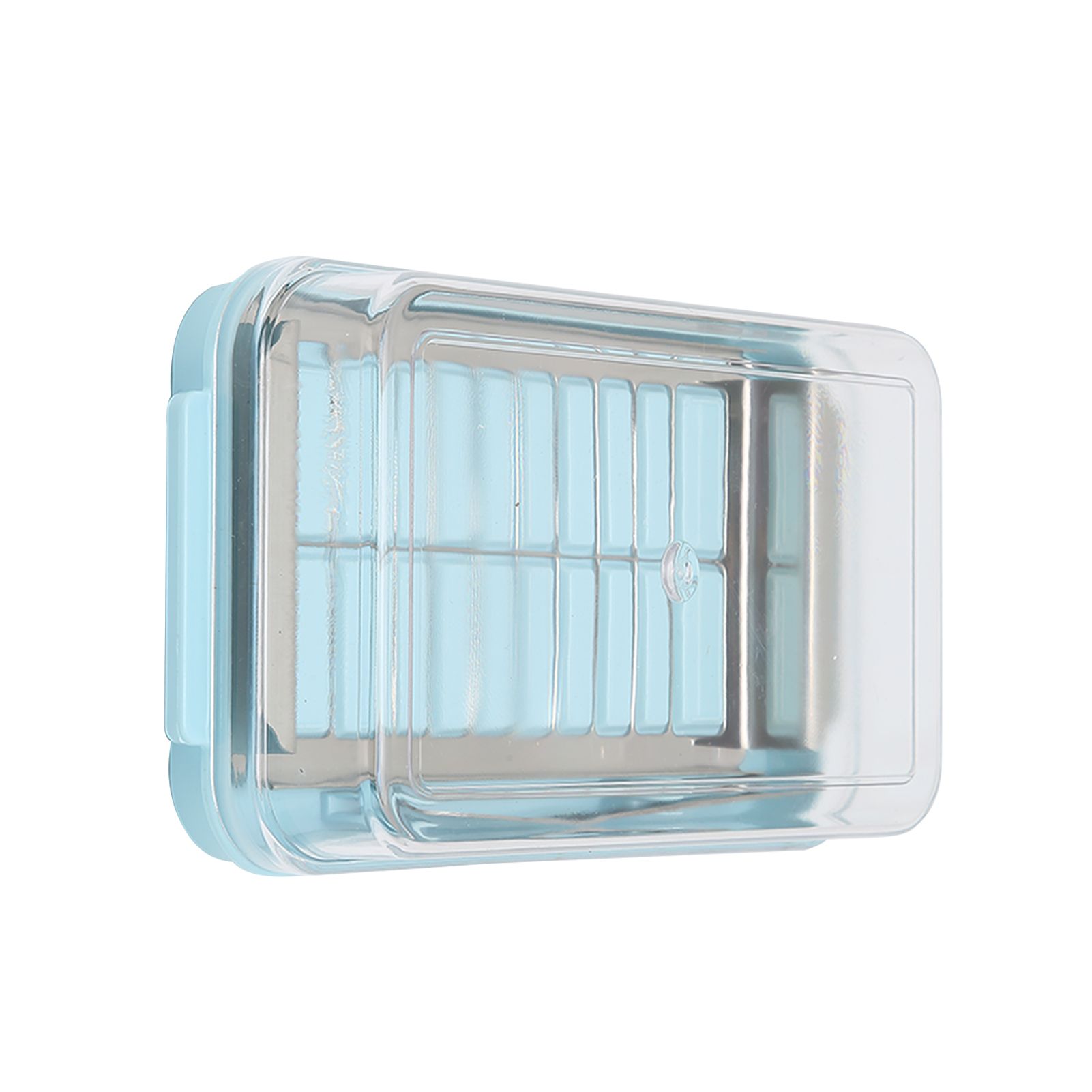Stainless Steel Butter Cutter Box Cheese Storage Container with Transparent view 10