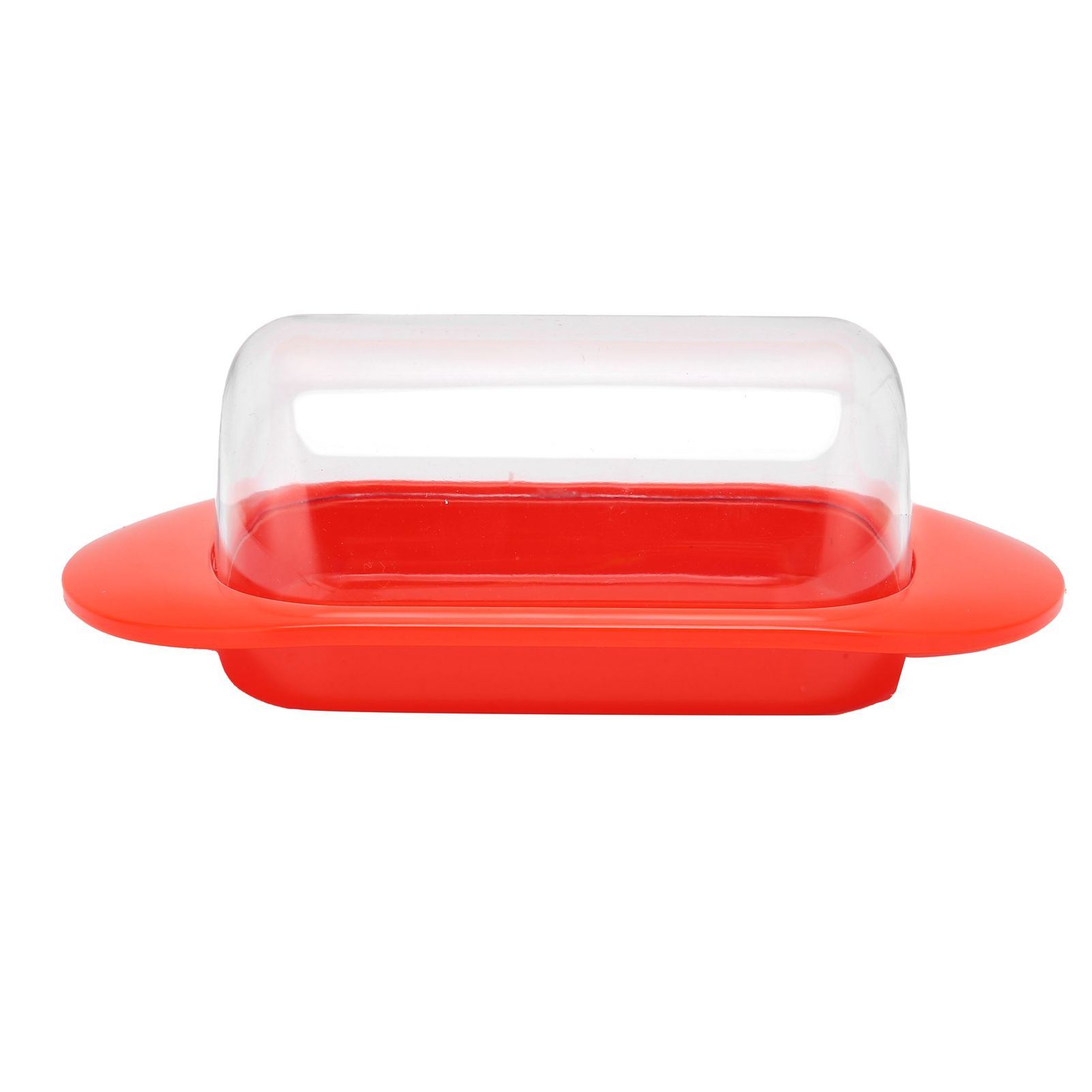Round Edge Plastic Butter Storage Box Cheese Dessert Bread Container with view 3