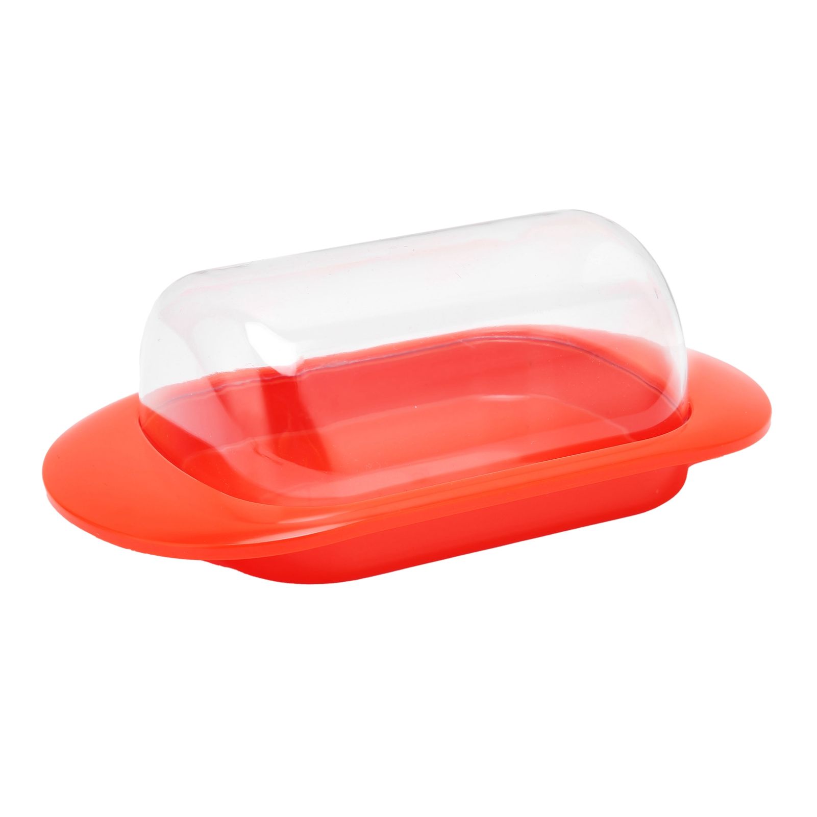 Round Edge Plastic Butter Storage Box Cheese Dessert Bread Container with view 8