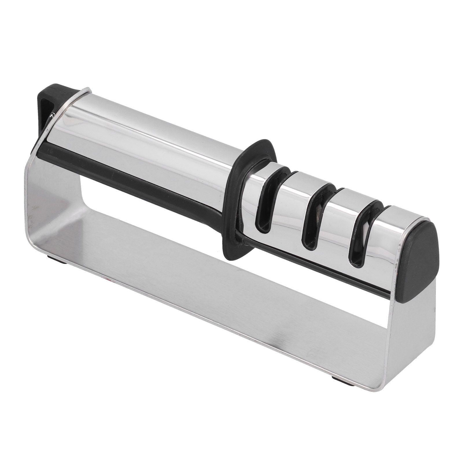 3 Stages Household Knife Sharpener Stainless Steel Manual Knife Grinder