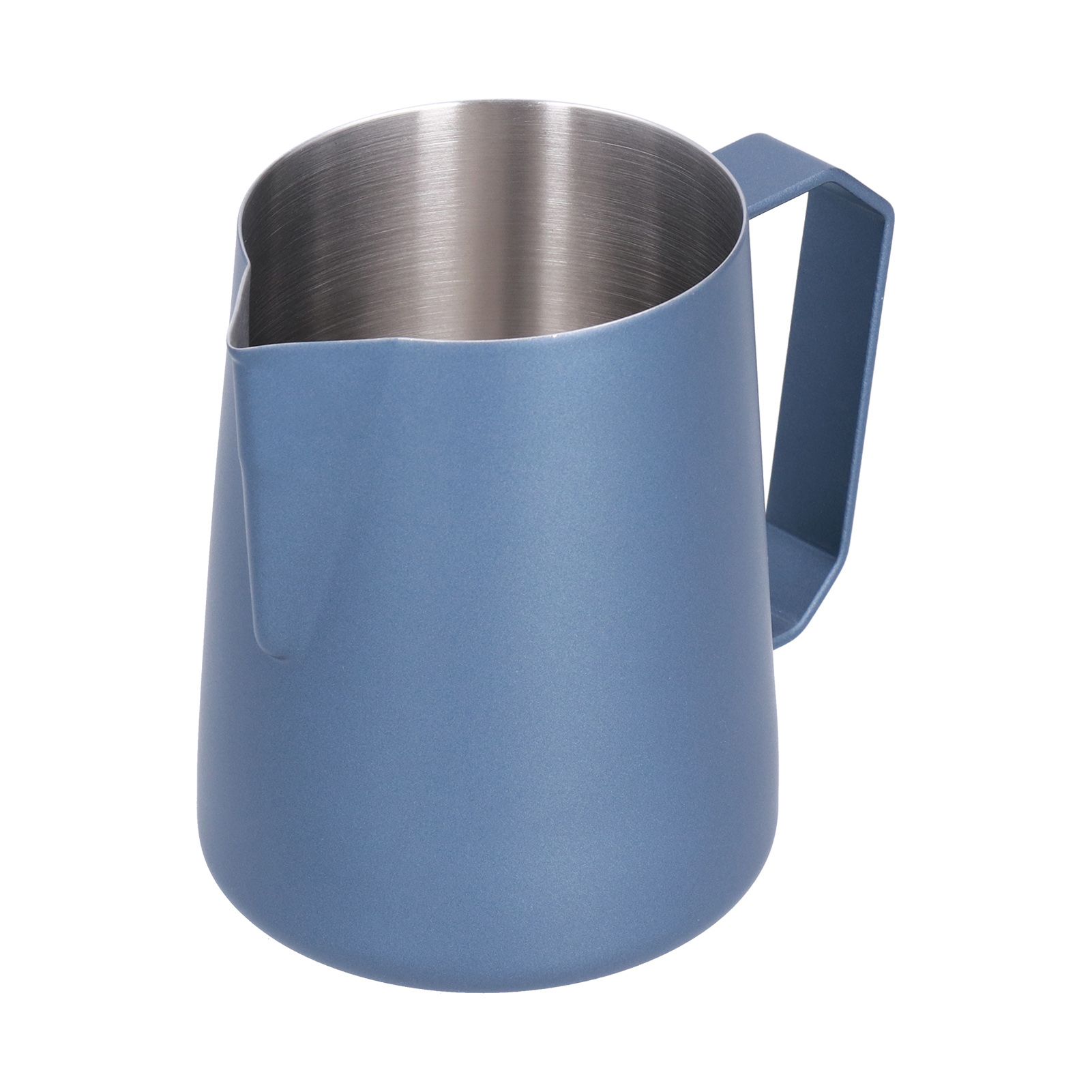 Latte Cup Pointed Spout 304 Stainless Steel Durable Milk Frothing Pitcher with view 4