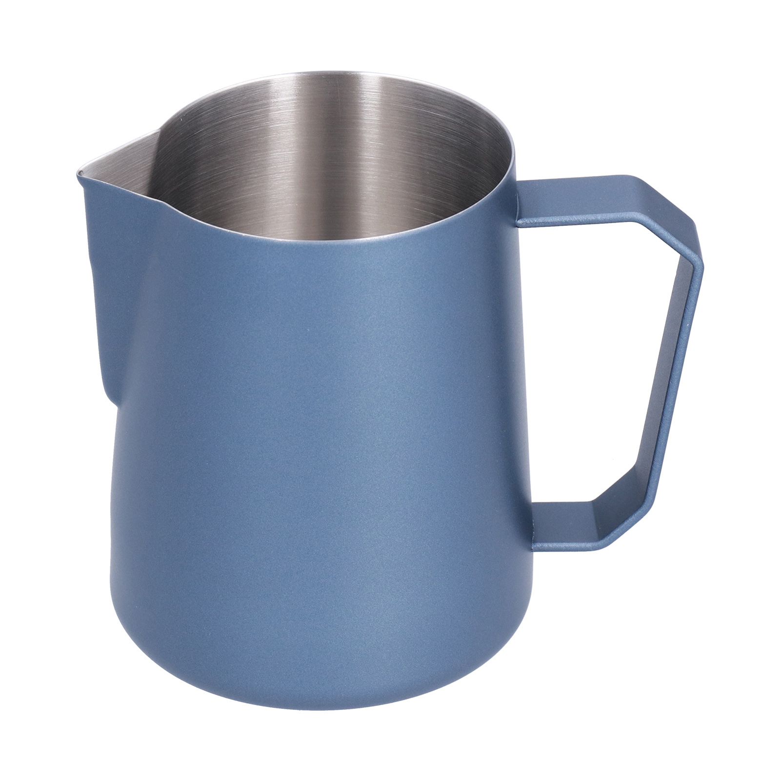 Latte Cup Pointed Spout 304 Stainless Steel Durable Milk Frothing Pitcher with view 5