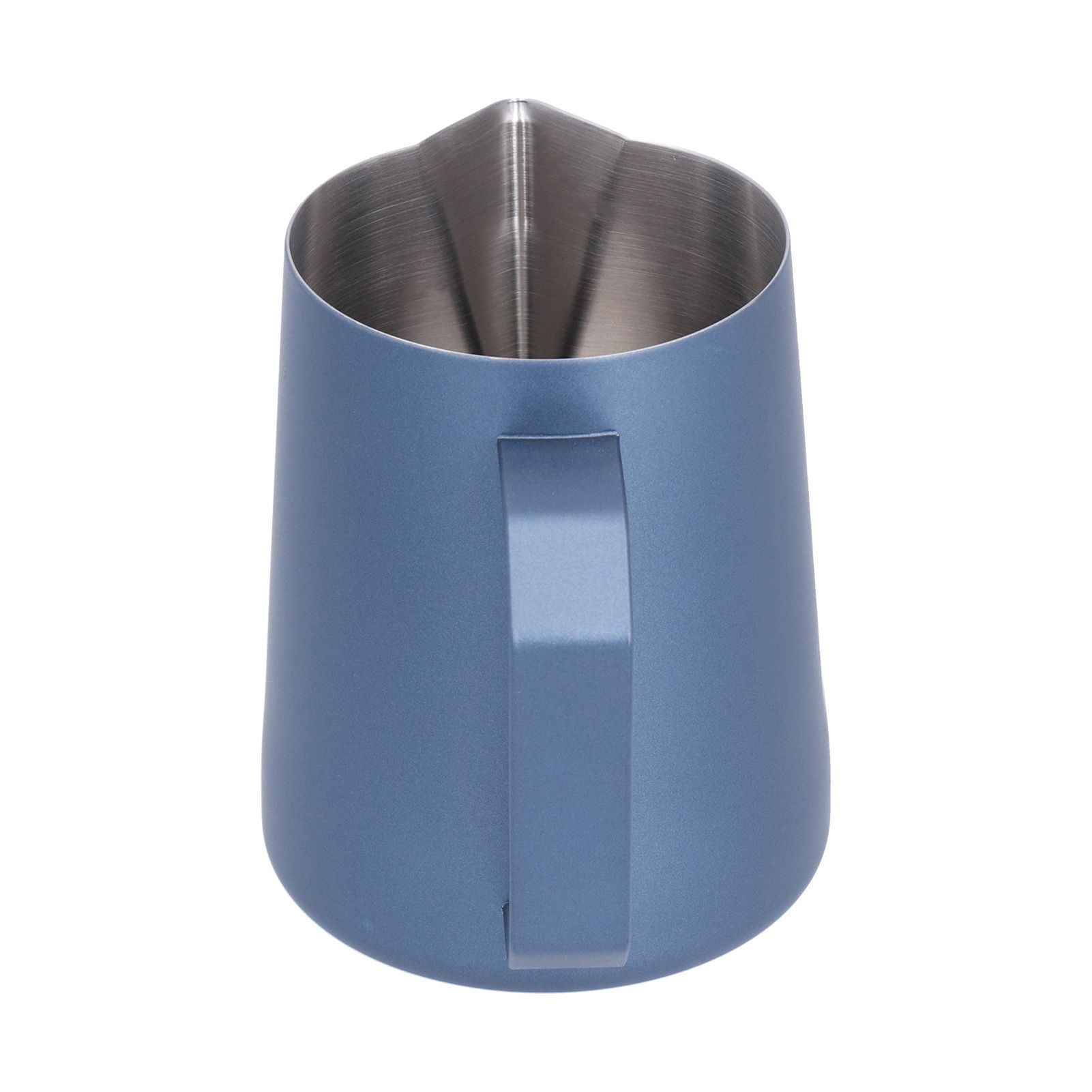 Latte Cup Pointed Spout 304 Stainless Steel Durable Milk Frothing Pitcher with view 7