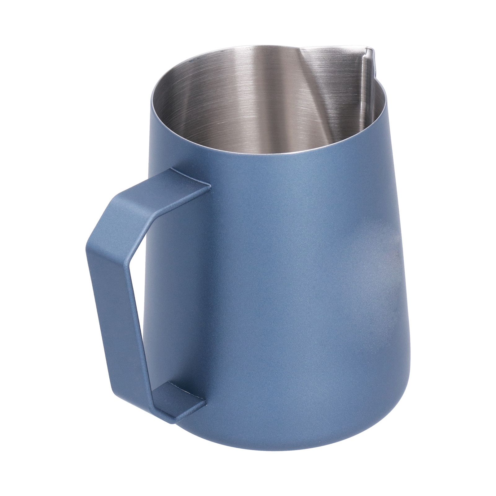 Latte Cup Pointed Spout 304 Stainless Steel Durable Milk Frothing Pitcher with view 8
