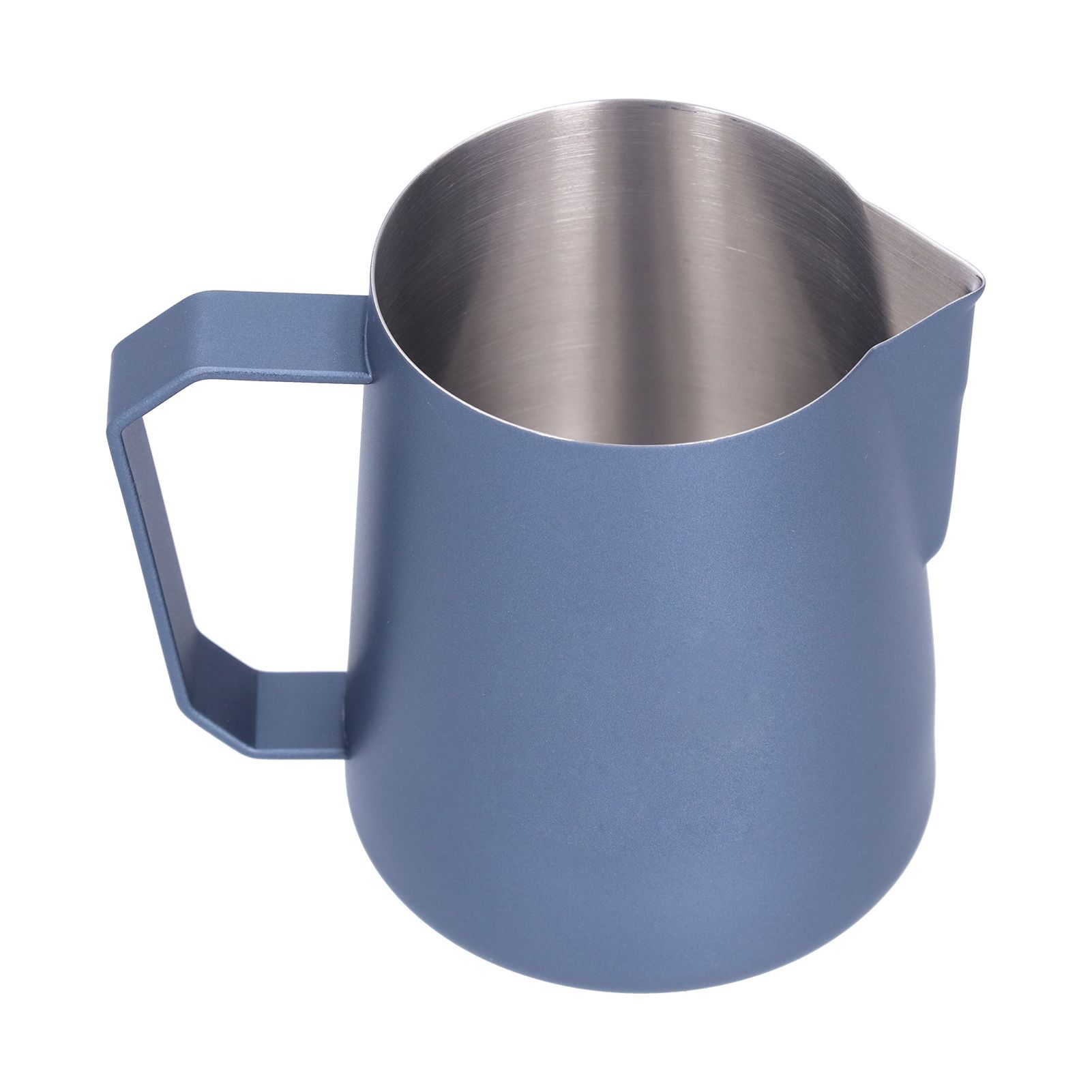Latte Cup Pointed Spout 304 Stainless Steel Durable Milk Frothing Pitcher with view 9