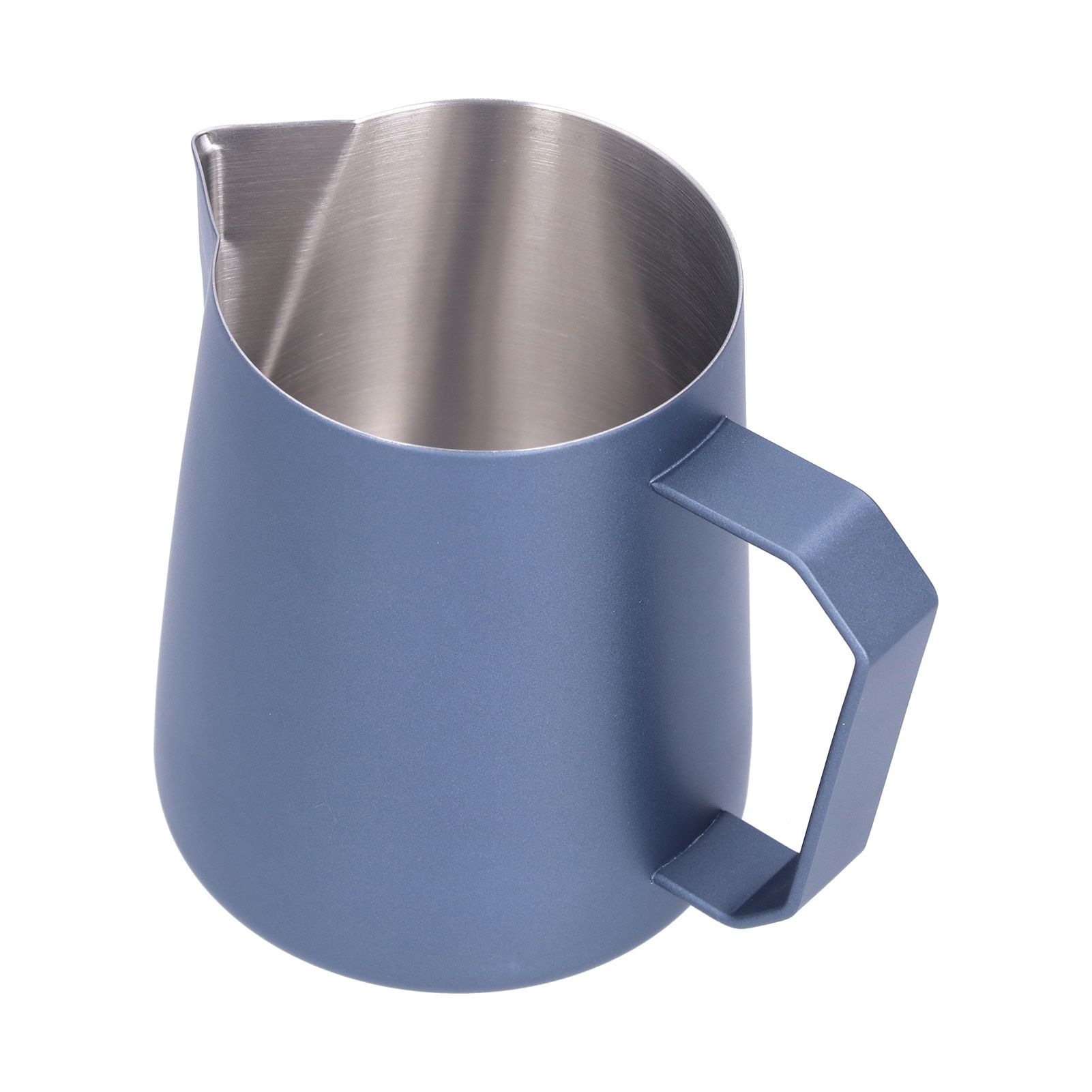 Latte Cup Pointed Spout 304 Stainless Steel Durable Milk Frothing Pitcher with view 10