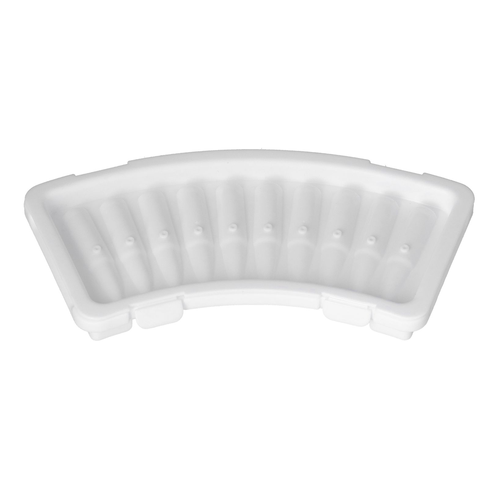 2Pcs Innovative Shaped Ice Tray with Lid White Multifunctional Ice Maker Mold view 4