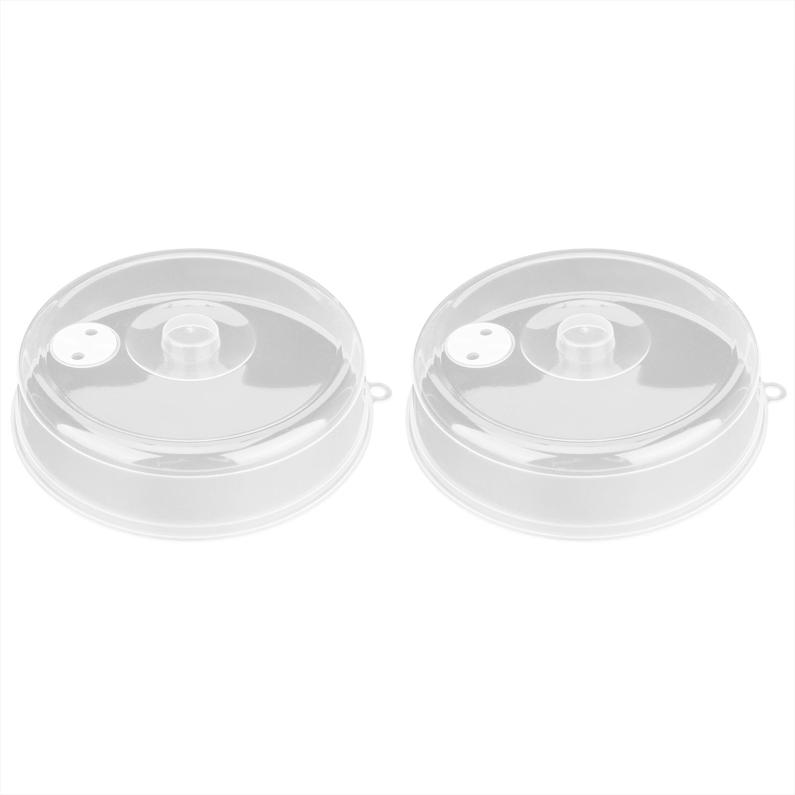2pcs Microwave Cover PP Reusable Safe Harmless Food Guard Lid for Heat view 6