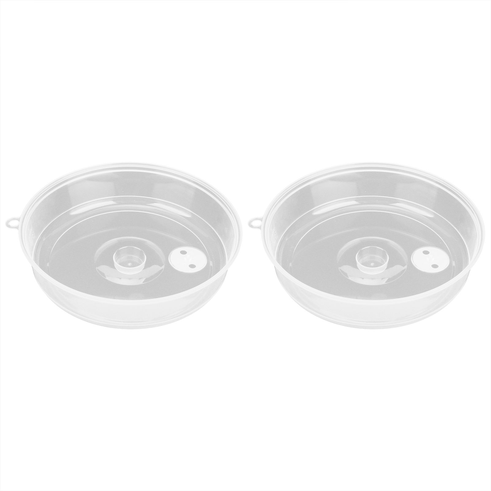 2pcs Microwave Cover PP Reusable Safe Harmless Food Guard Lid for Heat view 7