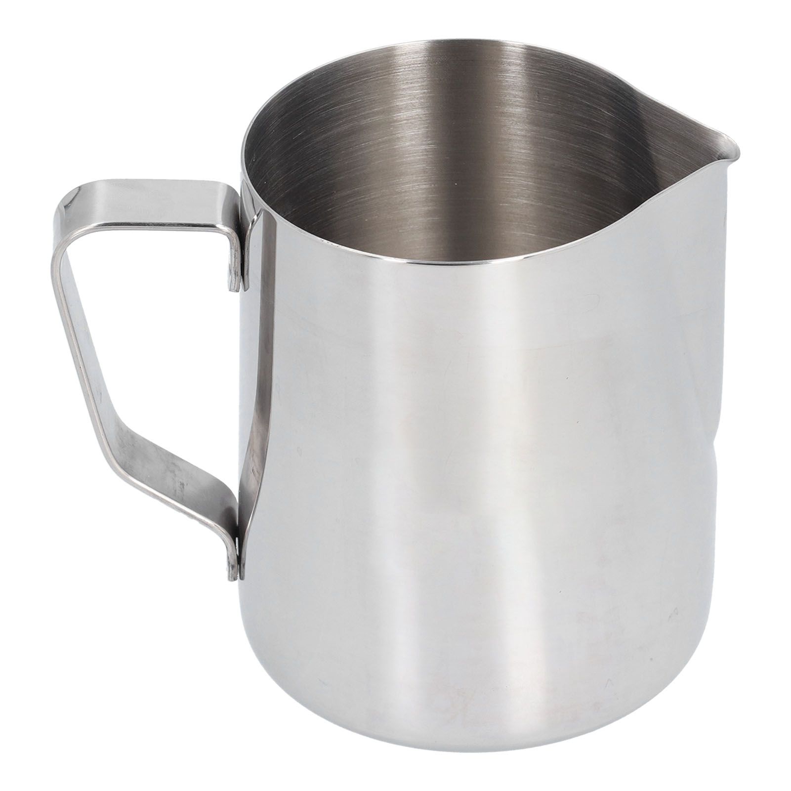 304 Stainless Steel Frothing Cup with Inner Scale Pointed Mouth Milk Frothing view 2
