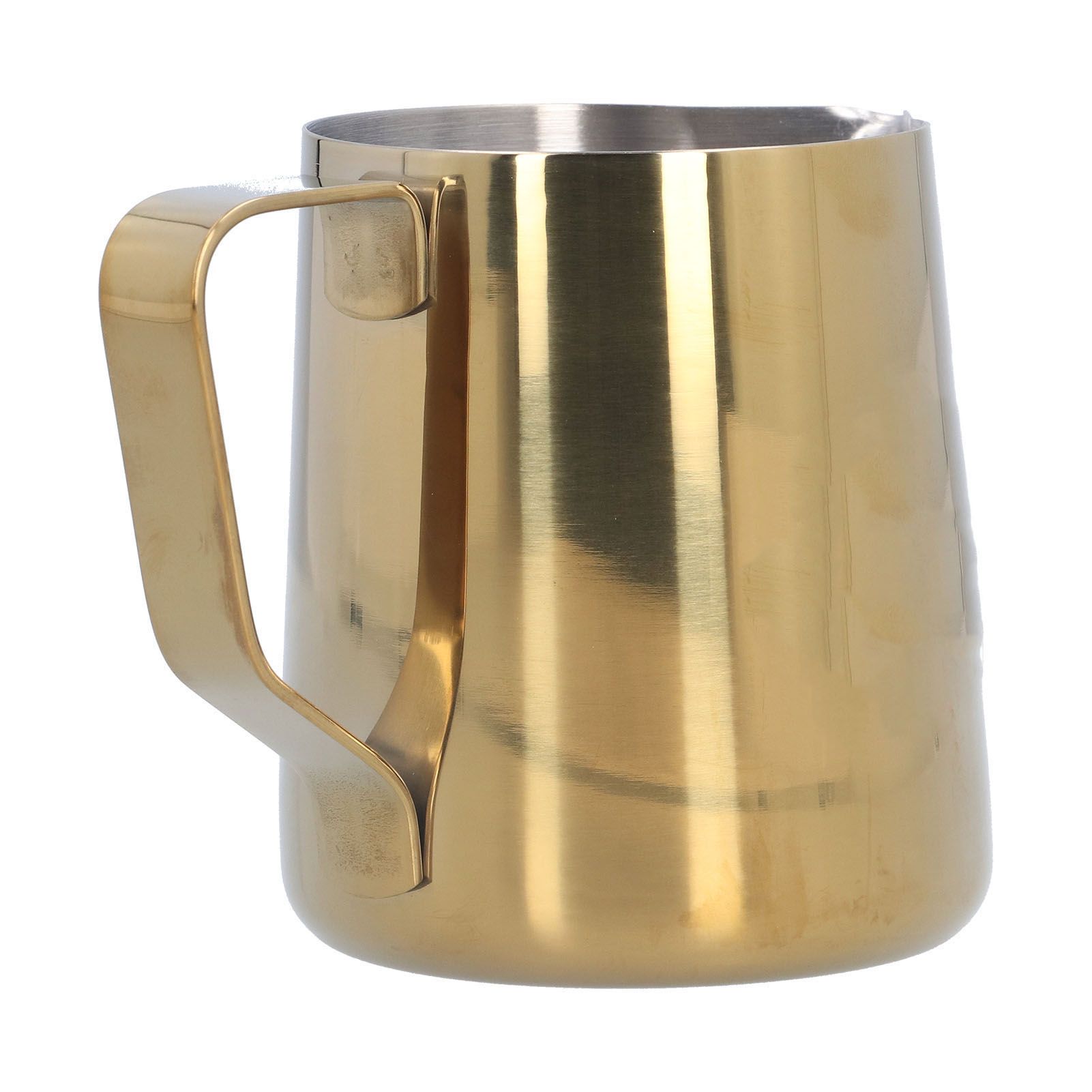 304 Stainless Steel Milk Frothing Pitcher with Inner Scale Pointed Mouth view 8