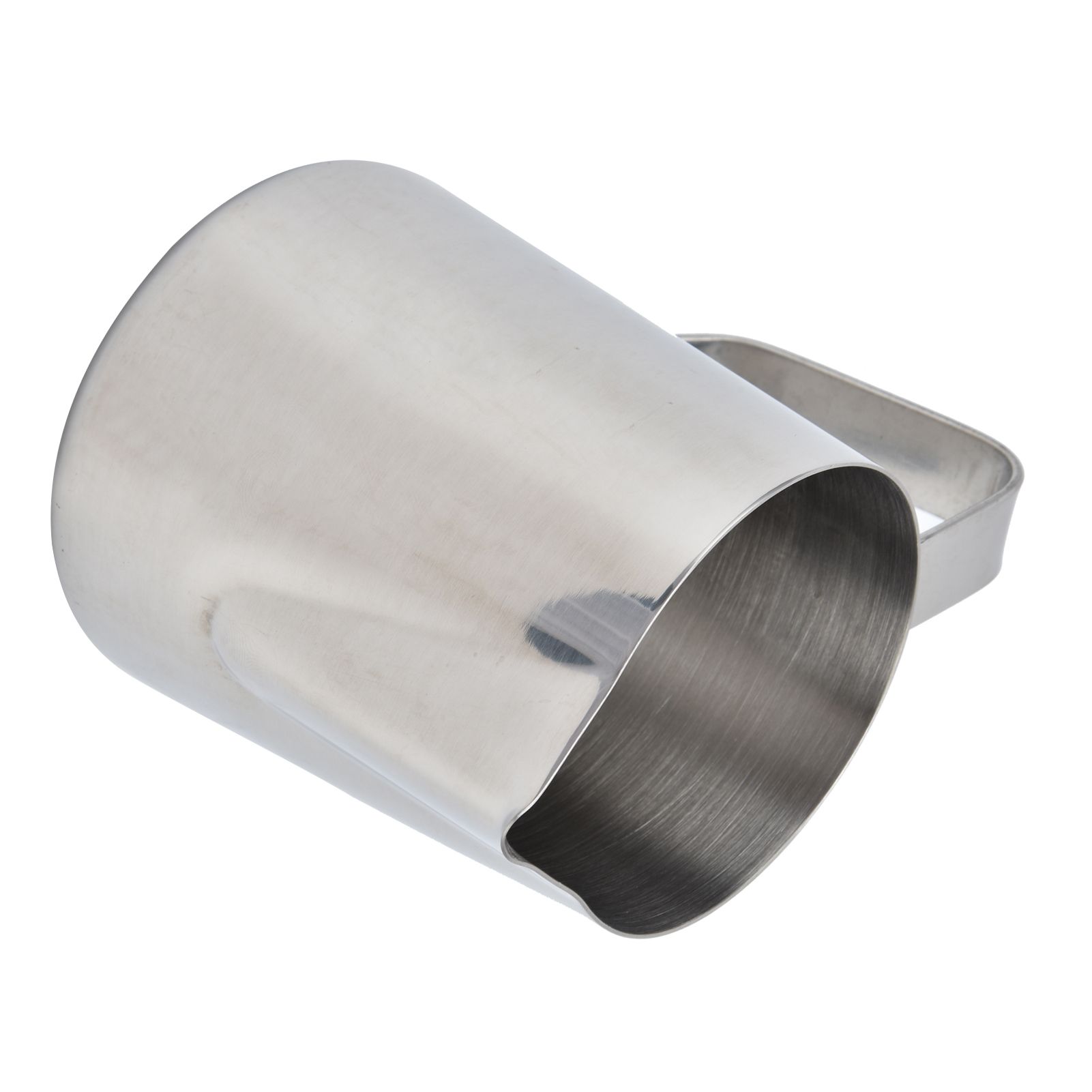 304 Stainless Steel Coffee Cup with Inner Scale Pointed Mouth Milk Frothing view 3