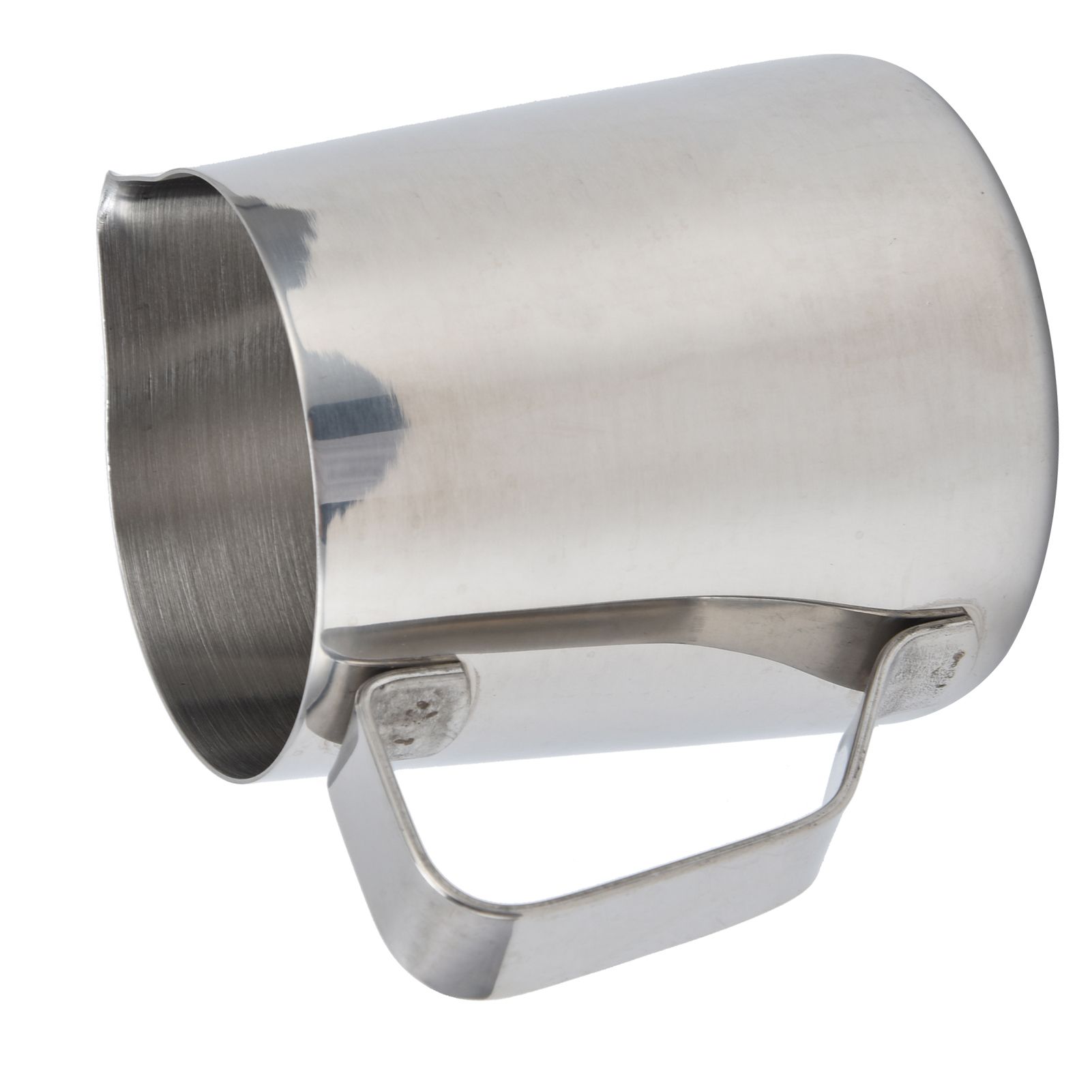 304 Stainless Steel Coffee Cup with Inner Scale Pointed Mouth Milk Frothing view 4