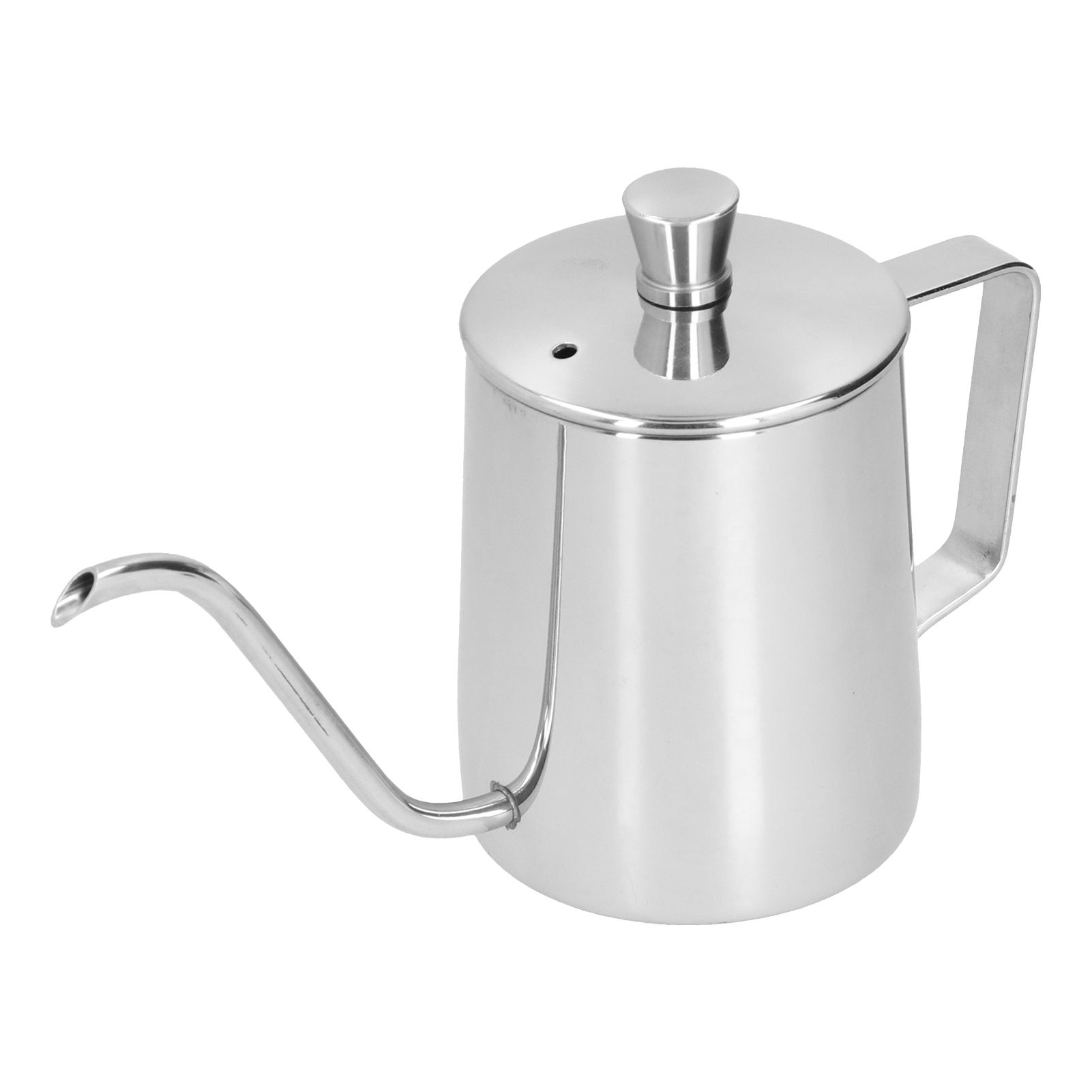 350ml PTFE Coffee Kettle with Lid 304 Stainless Steel Pour Over Coffee Pot for view 3