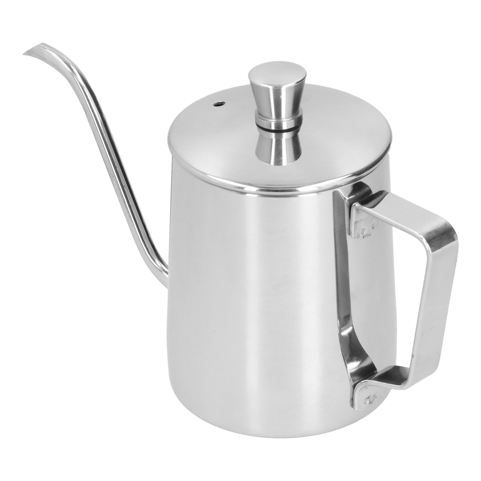 350ml PTFE Coffee Kettle with Lid 304 Stainless Steel Pour Over Coffee Pot for view 7