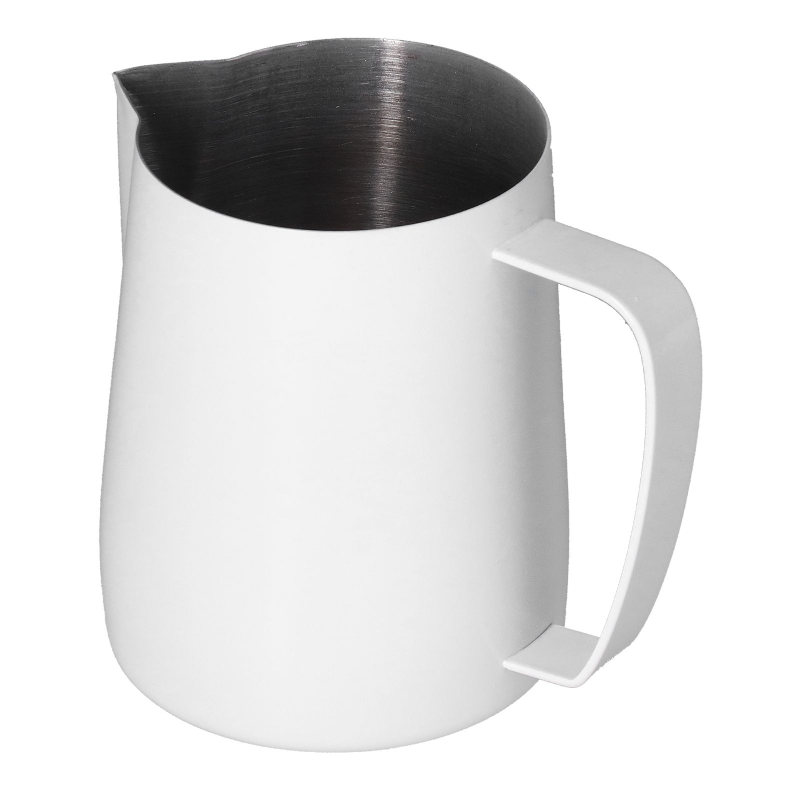 Stainless Steel Frothing Cup Coffee Milk Frothing Pitcher with Pointed Mouth